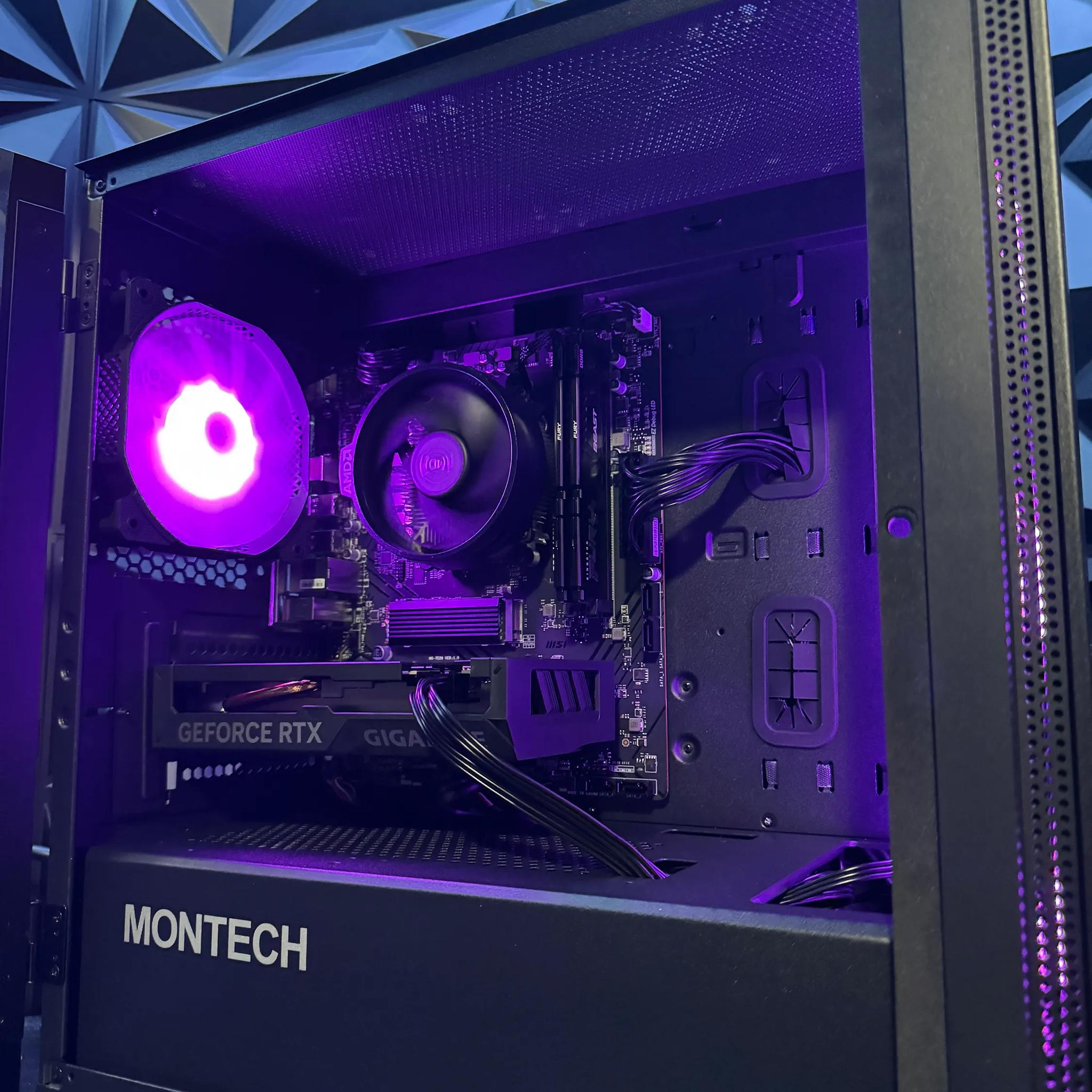 ⚔️Tusker Tempest 4060⚔️|Ryzen 5 8600G| RTX 4060| 16 GB DDR5|1 TB NVMe