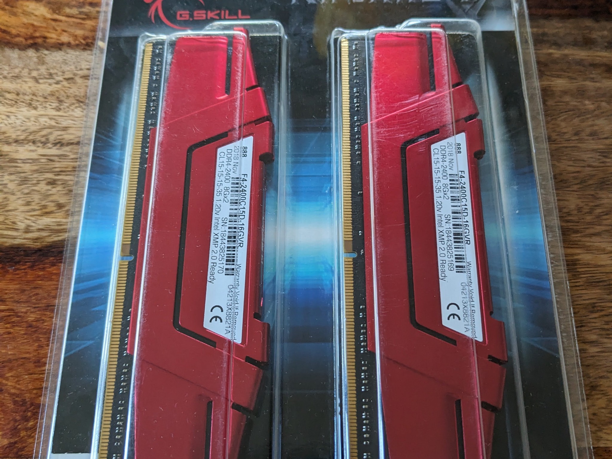 G.SKILL Ripjaws V DDR4 2400 C15-Tested w/ MemTest86 at 3200MHz for 4+ hours. IOB