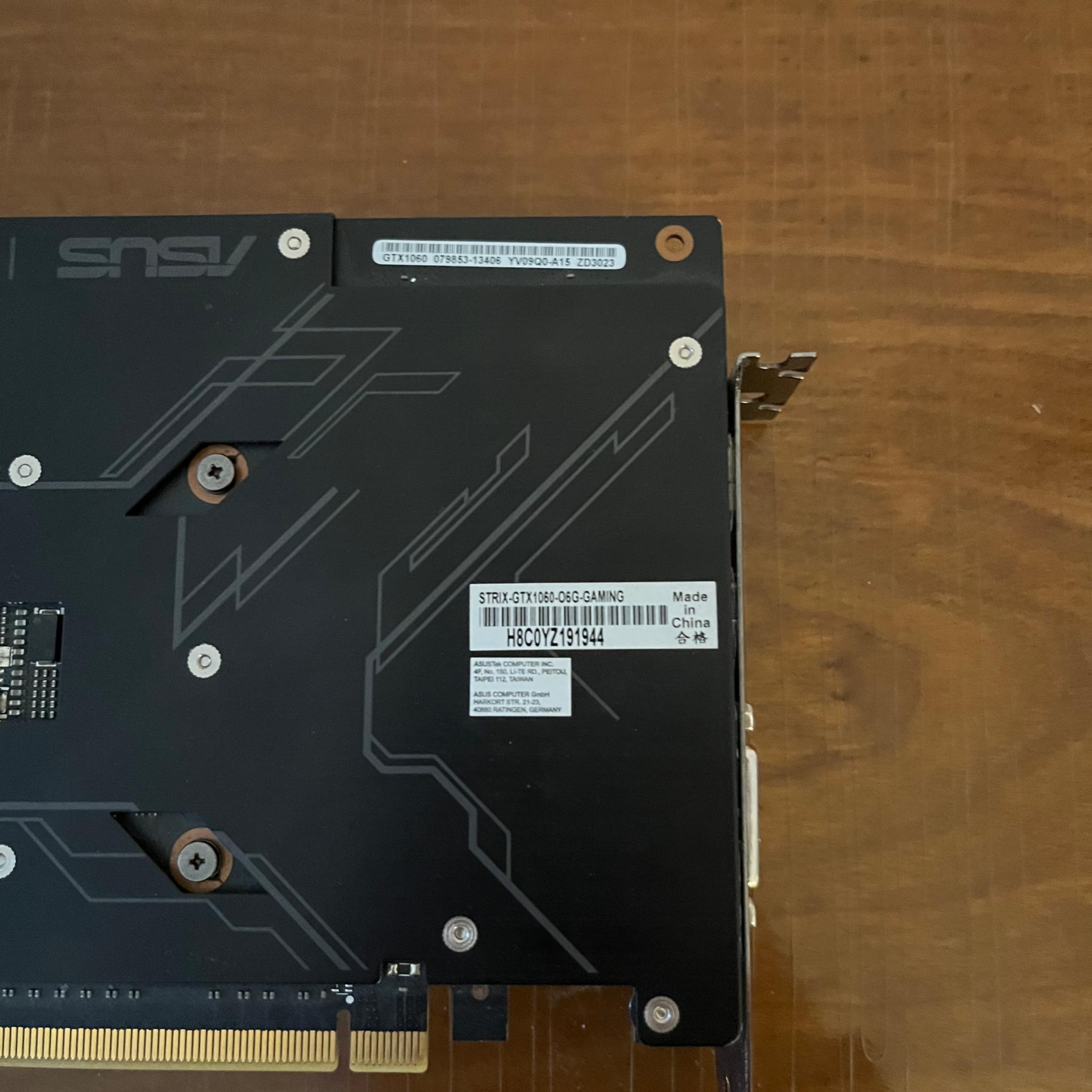 ASUS ROG GeForce GTX 1060 6GB