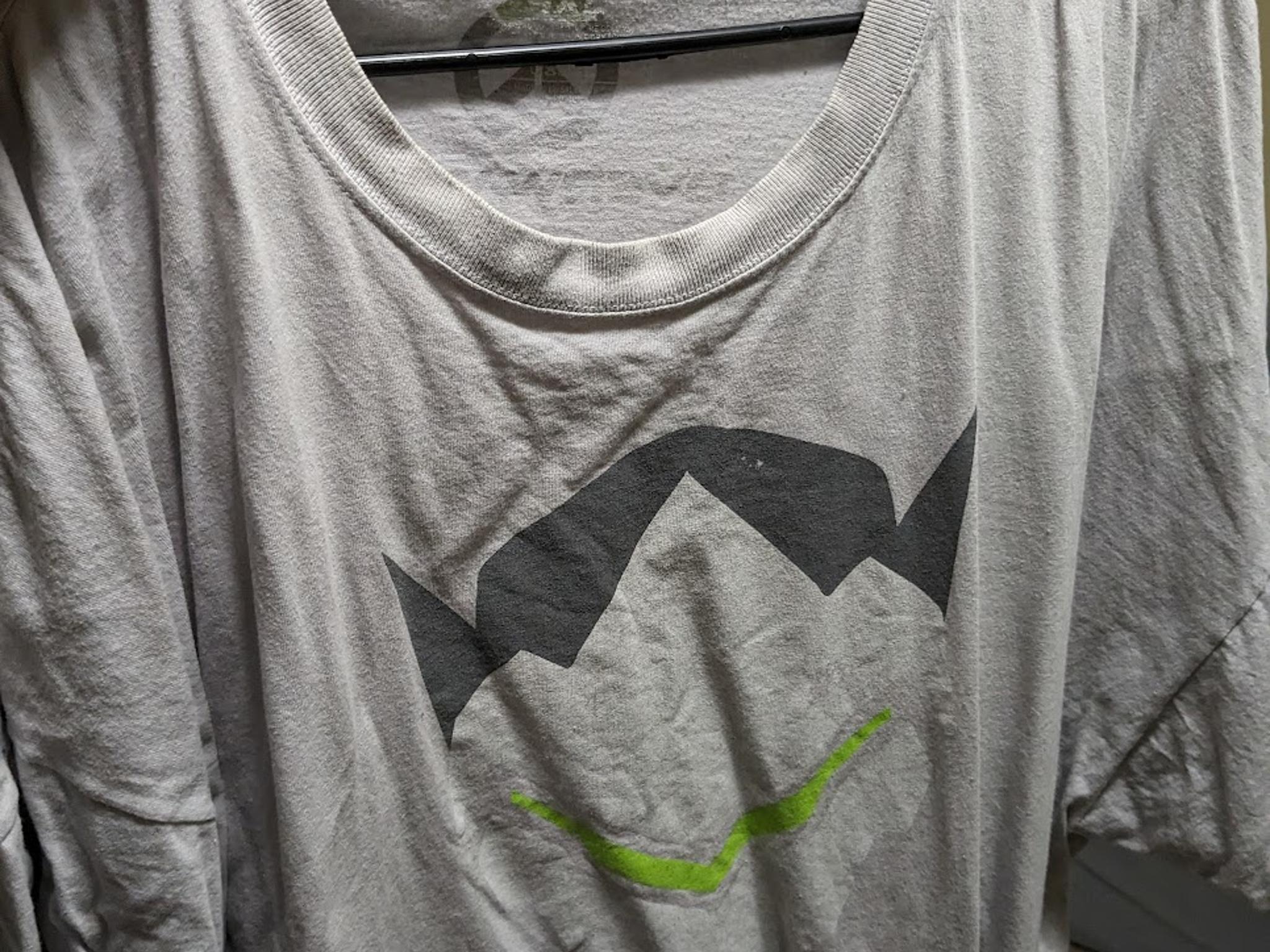 Used 4XL Overwatch 1 "Genji" T-Shirt, Gray/Natural