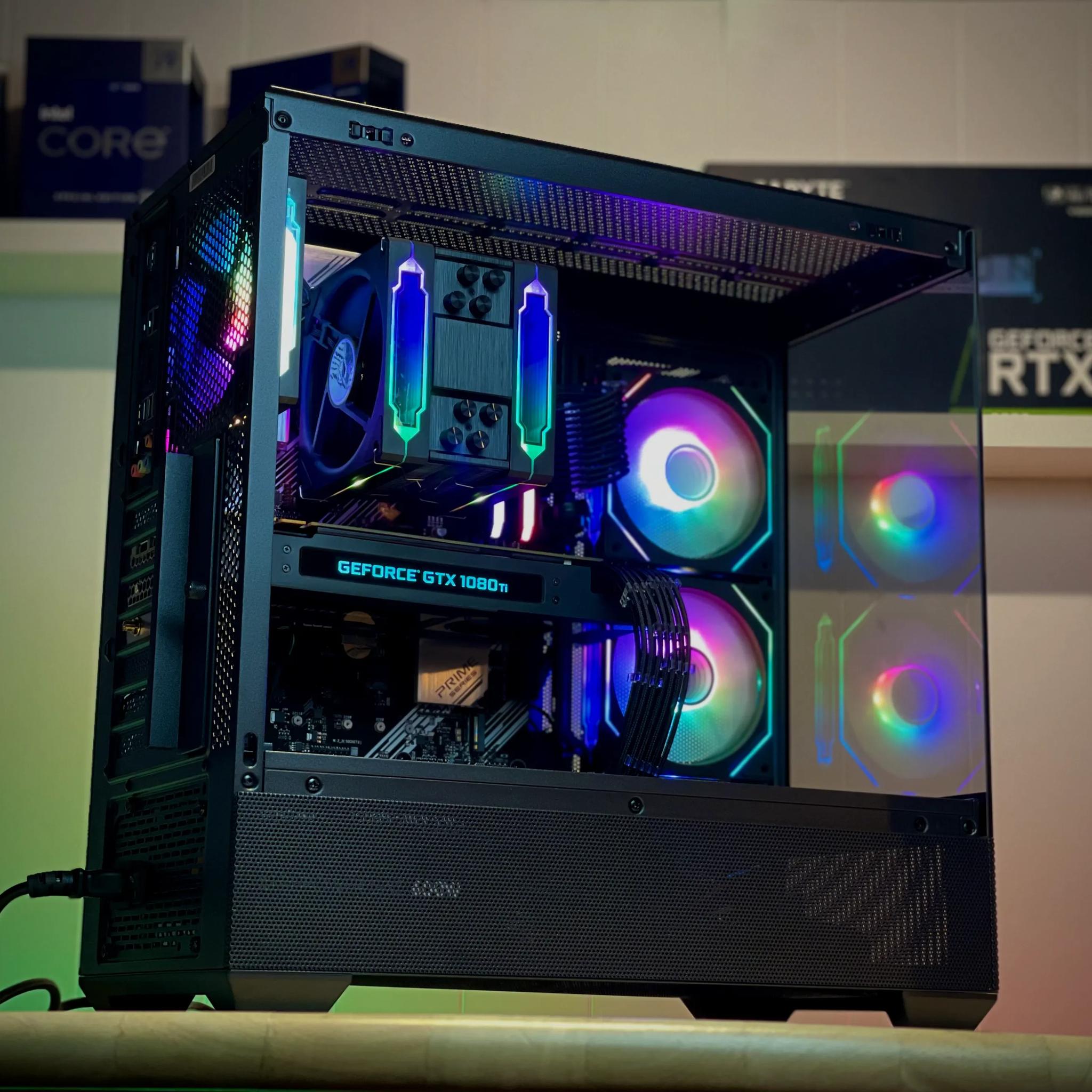 High-Performance Gaming PC (Ryzen 7 + GTX 1080 ti)