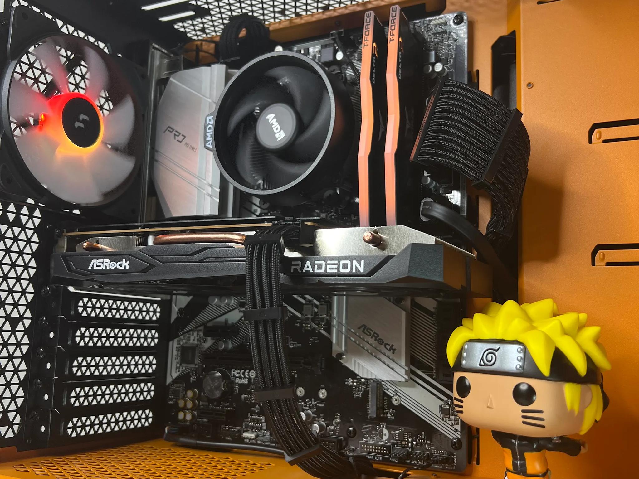 🔶🦊🖤Naruto | Ryzen 5 5600G | RX 6650xt 8GB | 16GB RAM 🖤🦊🔶