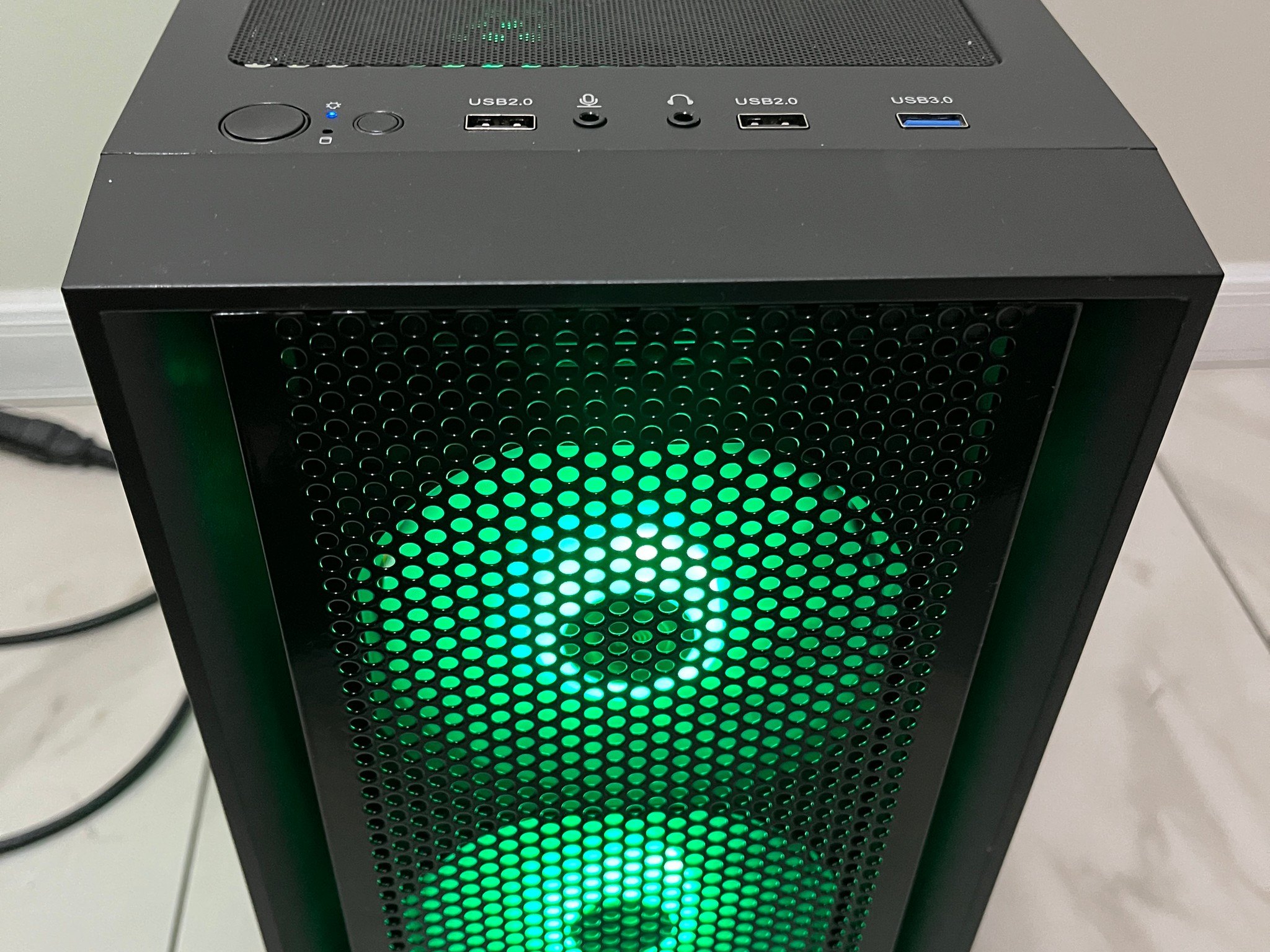 NVIDIA RTX 2060, Intel Core i5-6400, 16GB RAM, 750GB Storage, RGB Gaming PC w/ Wi-Fi & BT