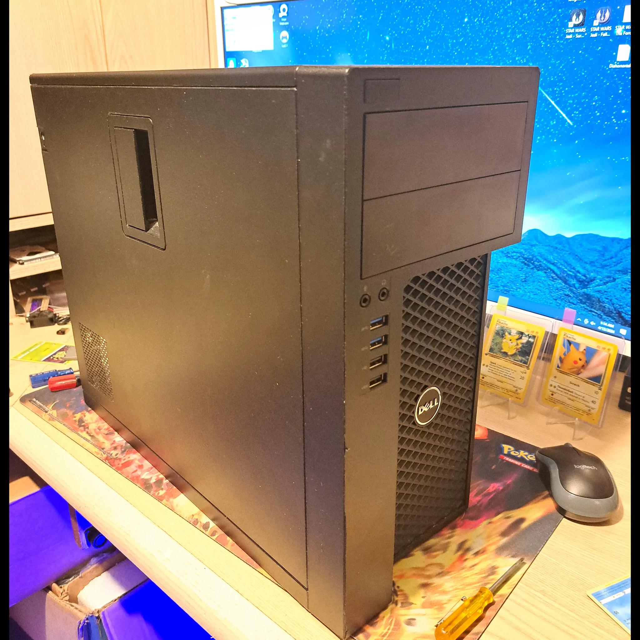 "Sleeper" Gaming PC- Dell Precision 3620: I7-6700 3.4 GHz, RTX 3060 8GB, 32GB RAM, 3TB+ Storage