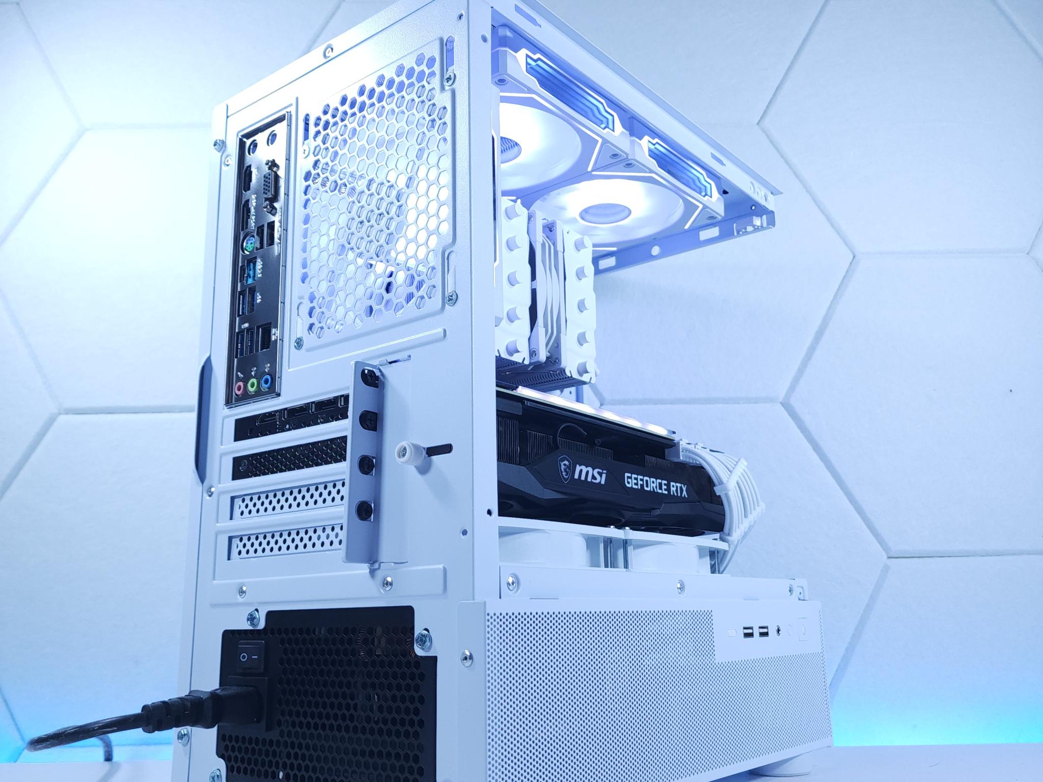 🤍RTX 3070 || Ryzen 7 5700X || 2TB NVMe SSD || 32GB 3200MHz || 1080p/1440p Gaming Computer