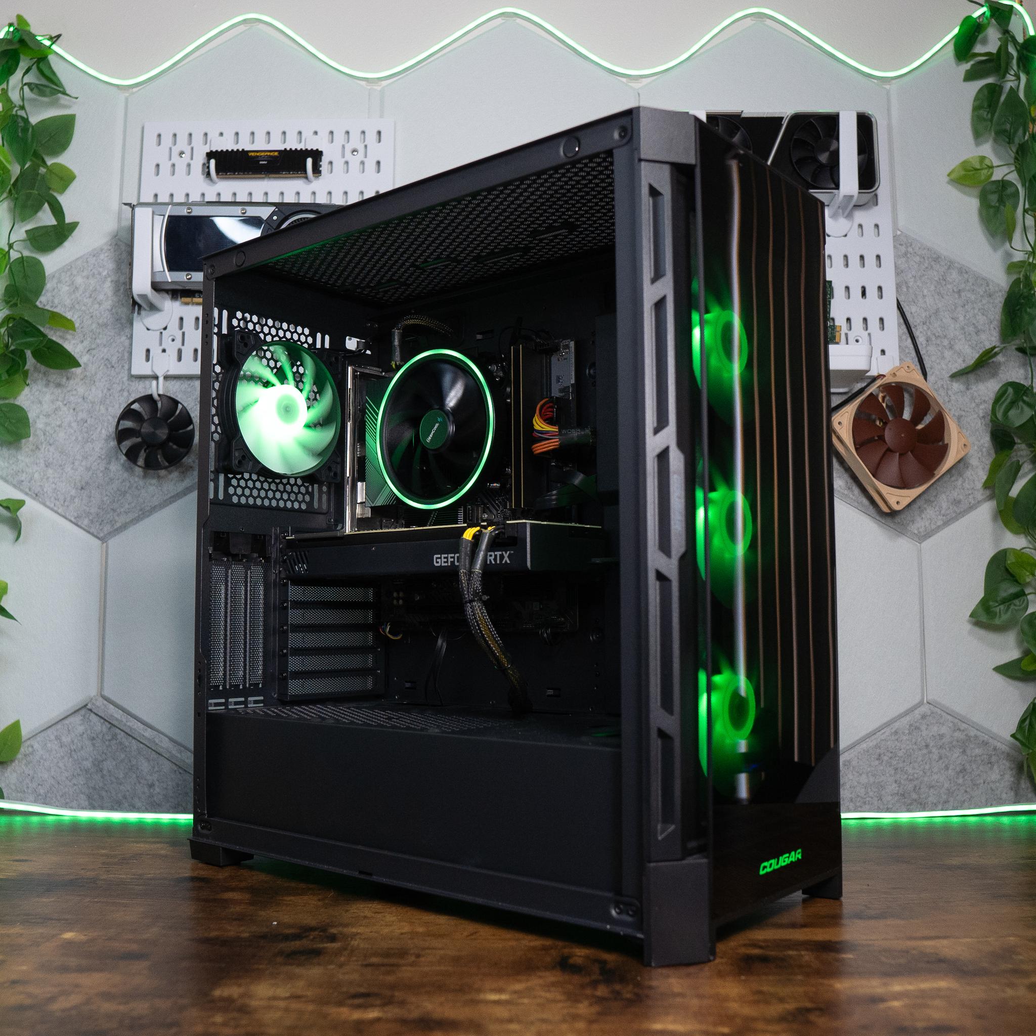 🍬🐾 | PNY RTX 2080 SUPER 8GB | RYZEN 5 7500F | 32GB DDR5 RAM | 1TB NVME SSD + 1TB HDD | Candy Cougar