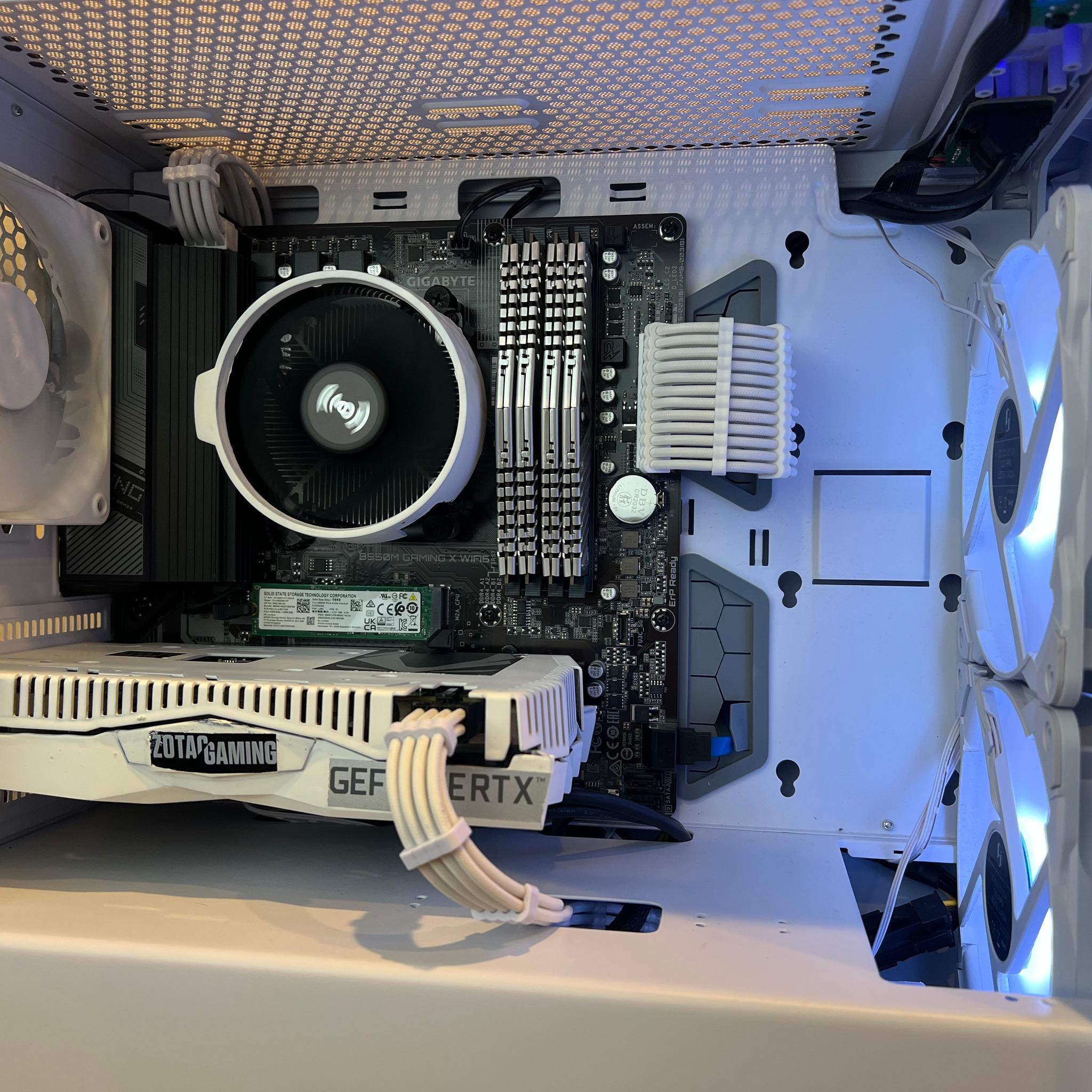 ⚪RTX 2060 Super❄️ | Ryzen 5 5500 | 16gb RAM | 750gb Storage | WIFI | Win 11 | 1080p budget PC