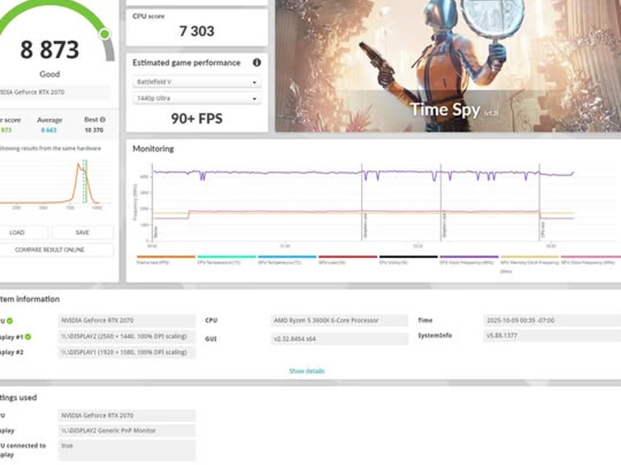 RTX 2070 | Ryzen 5 3600X Gaming PC - 1080p/1440p Ready | WiFi Included!