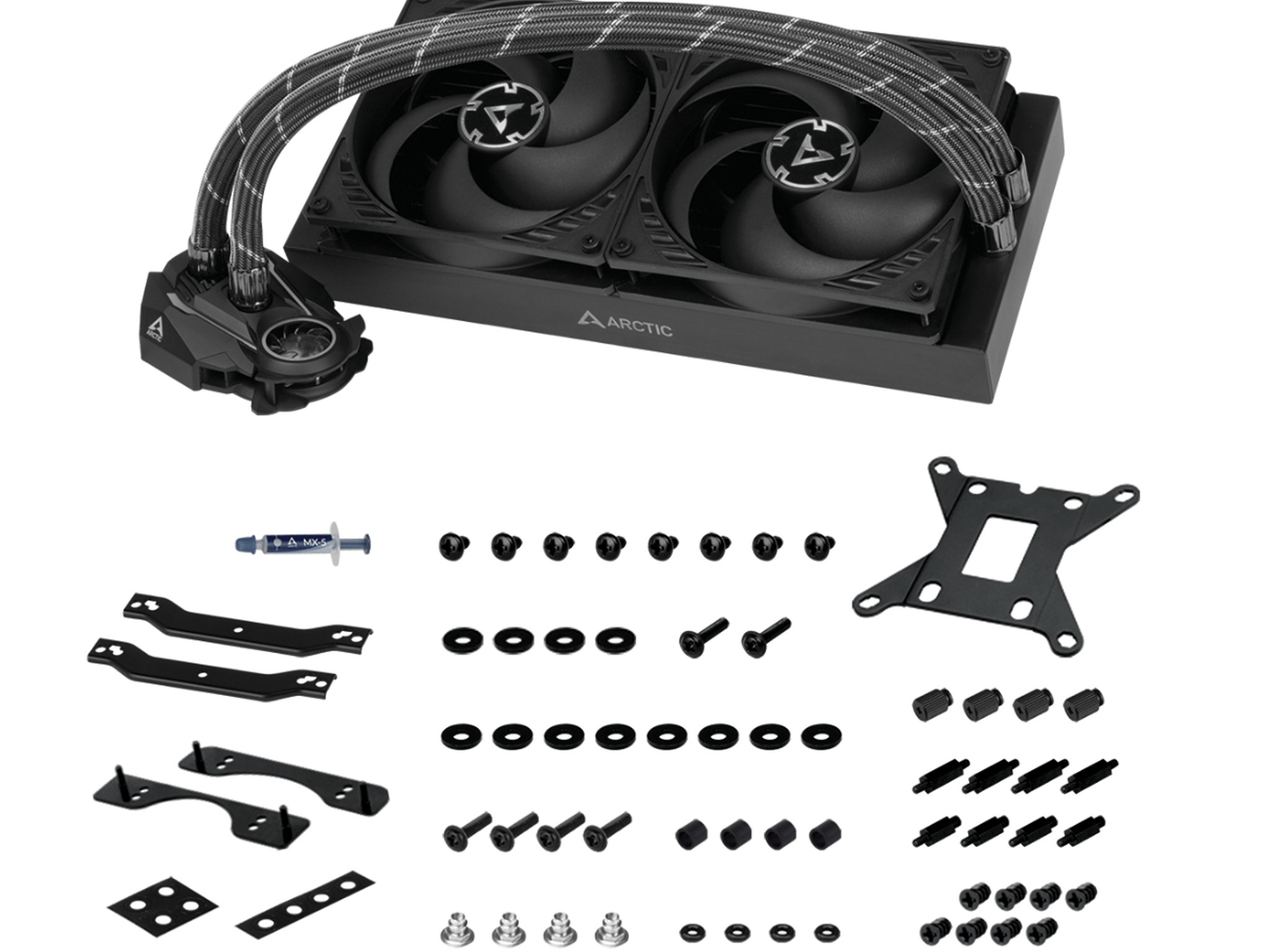 NEW Arctic Liquid Freezer II 280 Multi Compatible High-Performance All-in-One CPU Water Cooler