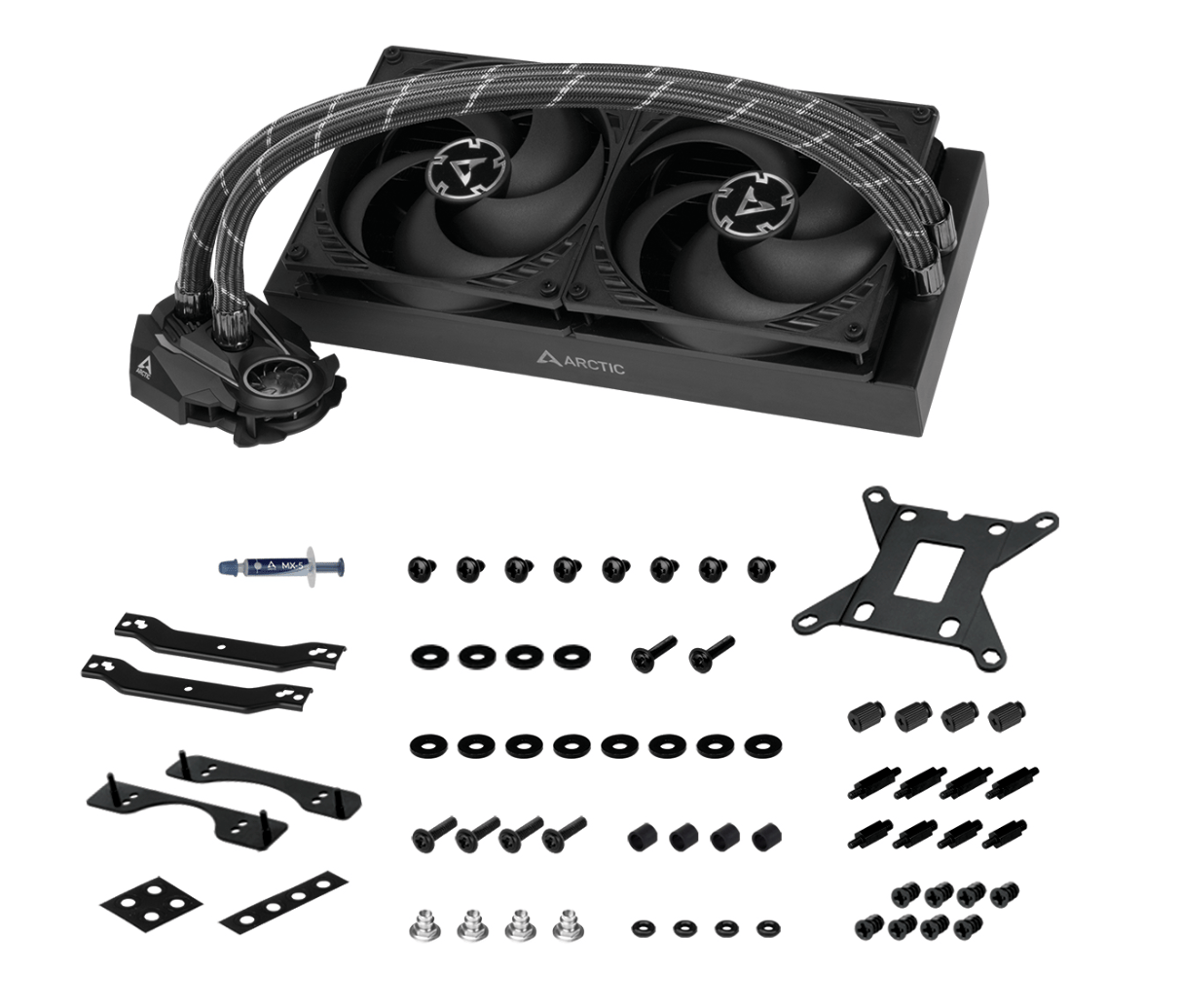 NEW Arctic Liquid Freezer II 280 Multi Compatible High-Performance All-in-One CPU Water Cooler