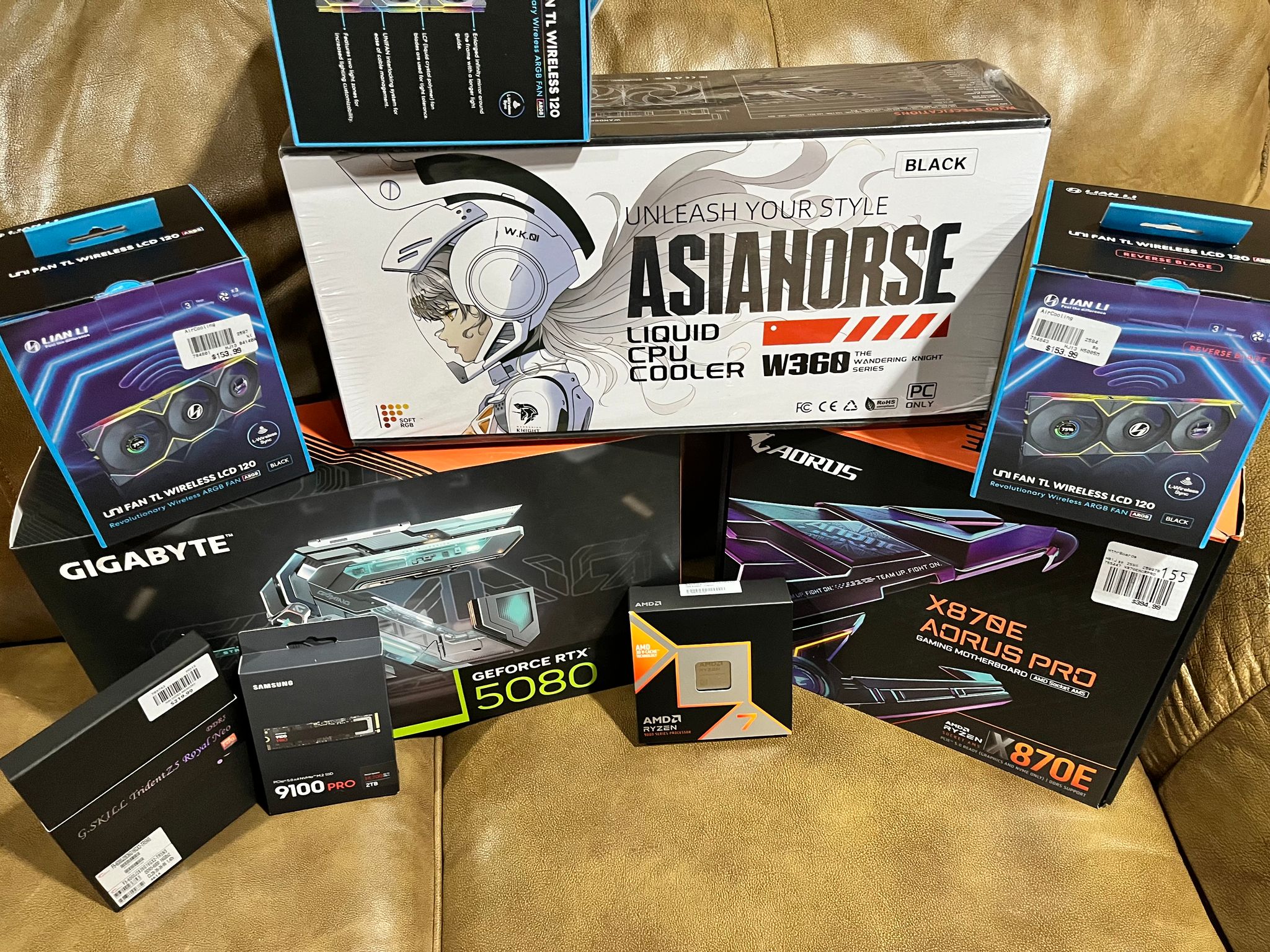 5080+9800x3d High End Pc Built|Pro Gamer PC