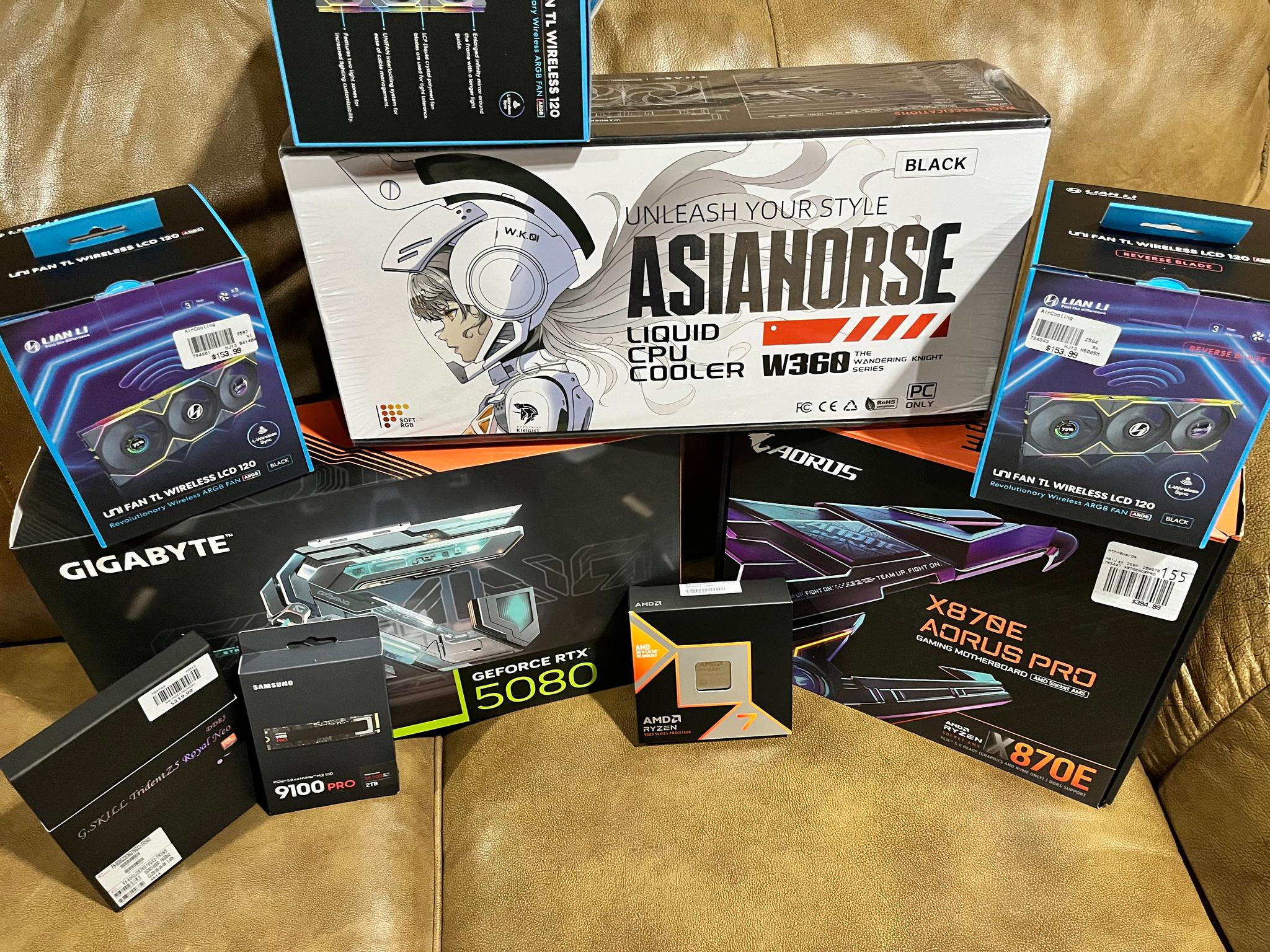 5080+9800x3d High End Pc Built|Pro Gamer PC