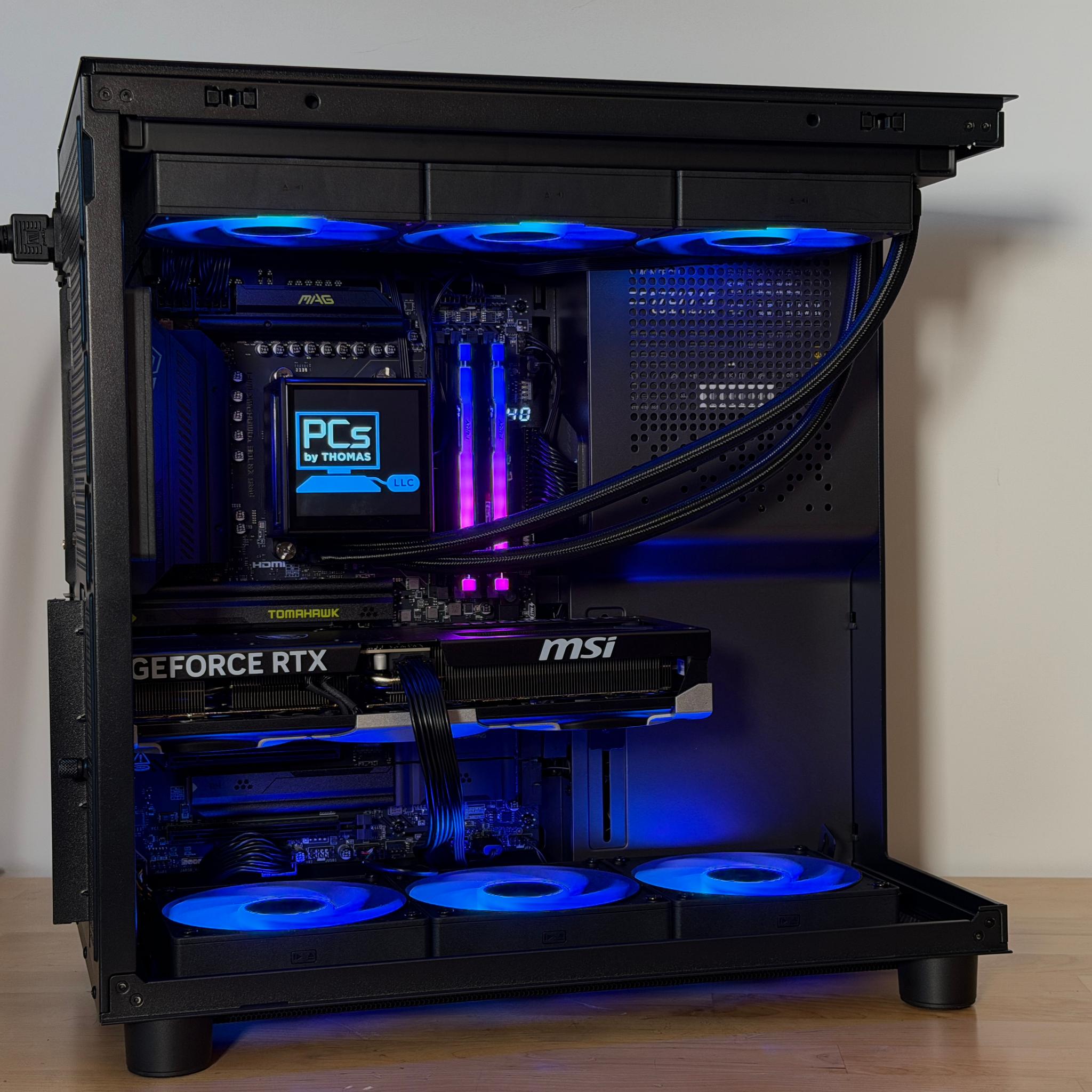Ryzen 7 9850x3d RTX 5080 Gaming PC
