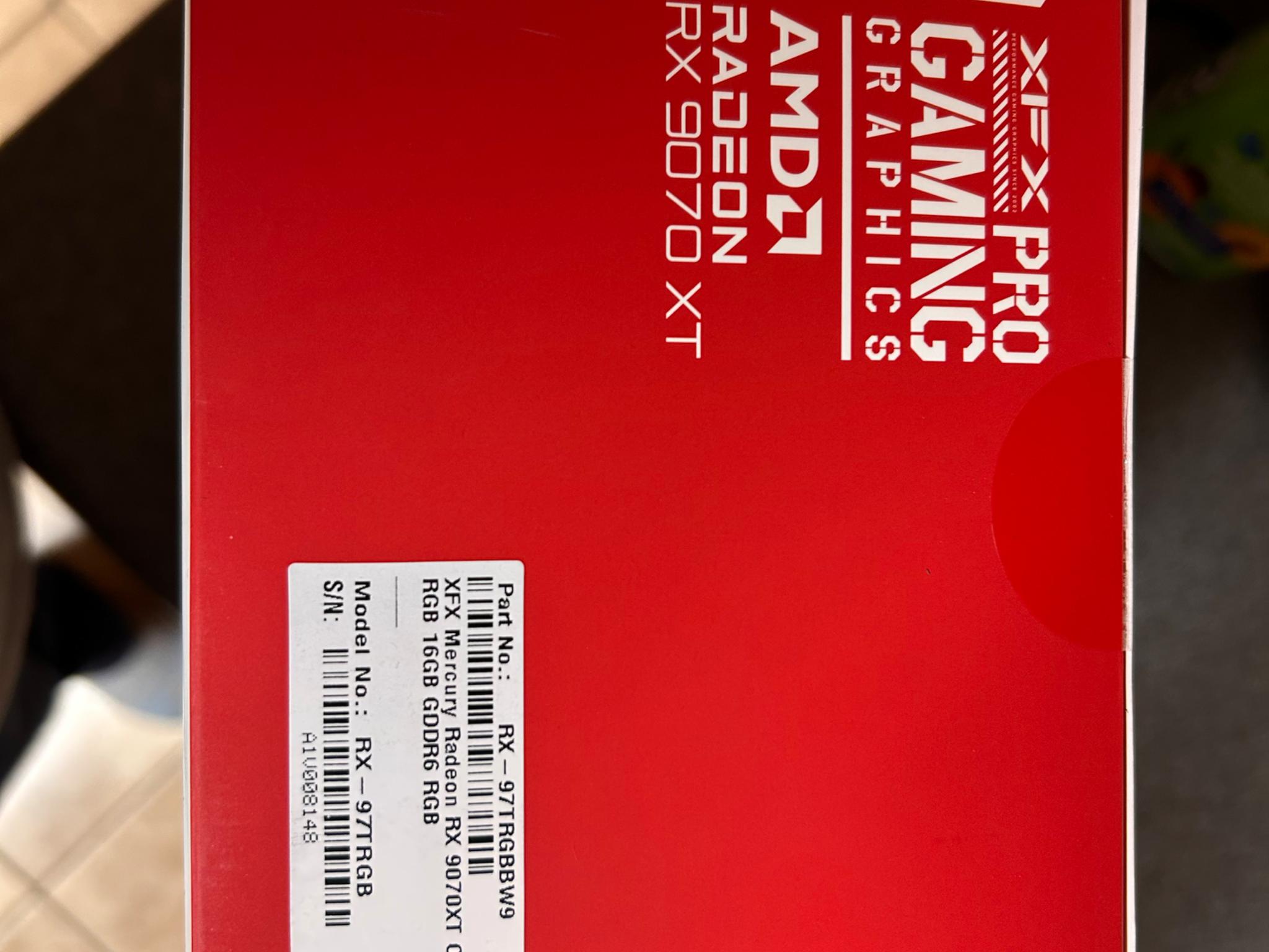 XFX Mercury White OC 9070XT