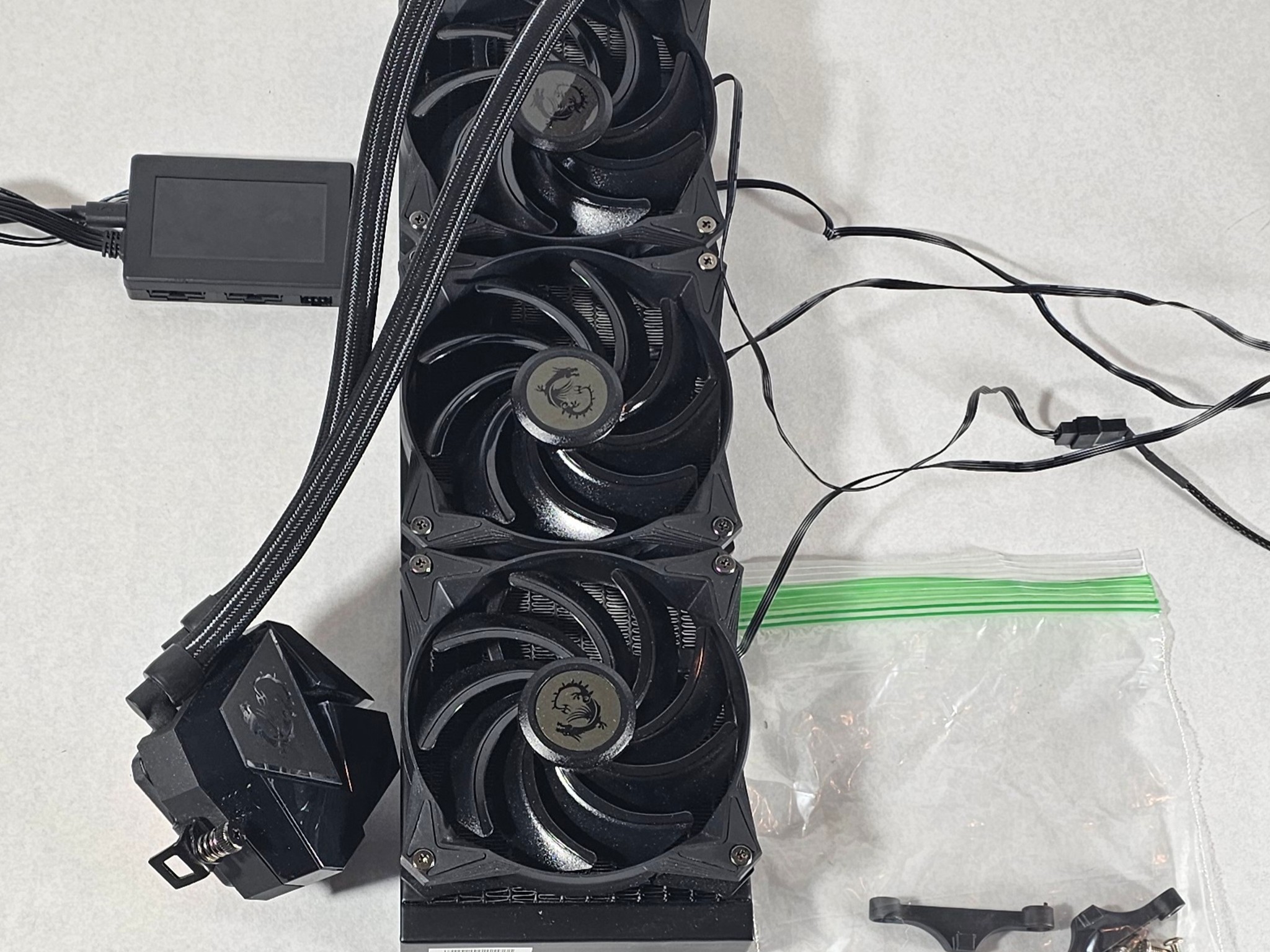 360mm MSI AIO RGB CPU Liquid Cooler for AMD AM5