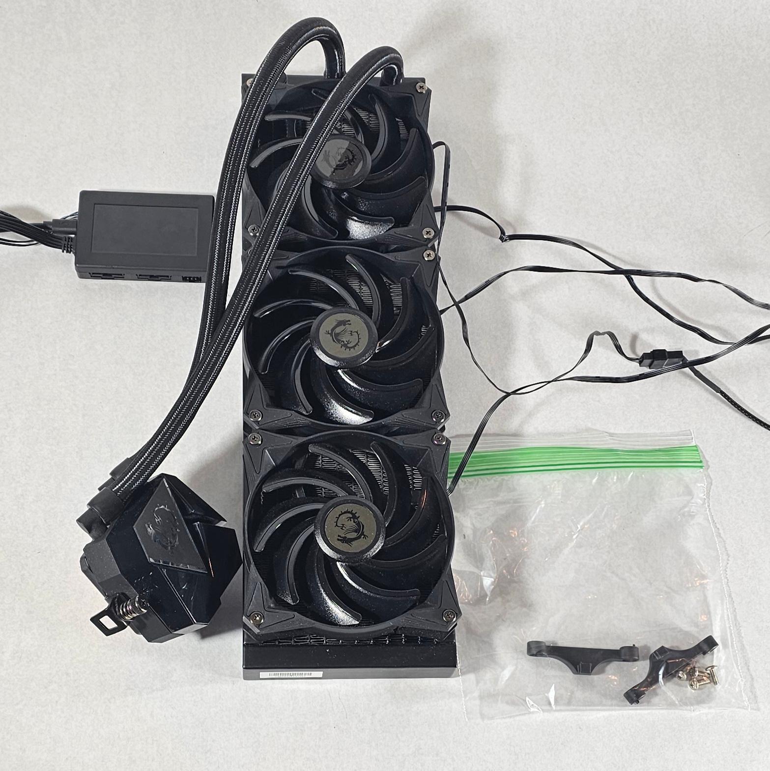 360mm MSI AIO RGB CPU Liquid Cooler for AMD AM5