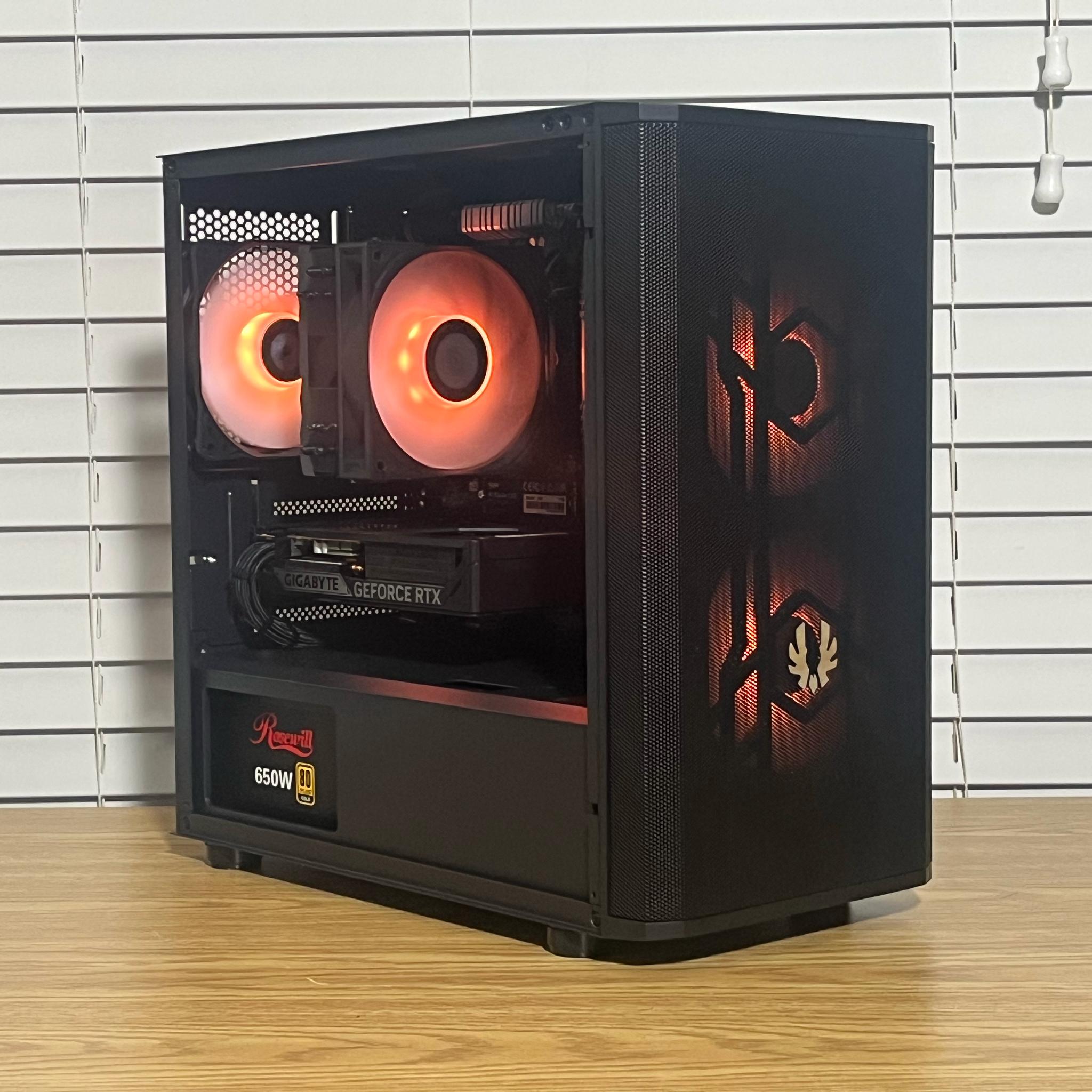🖤💚Ryzen 5 5600 | RTX 5060 | 32GB DDR4 | 1TB SSD | Gaming PC💚🖤
