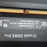 Crucial Pro OC Gaming 32GB (2x16GB) DDR5 6400MHz CL38 Desktop Memory