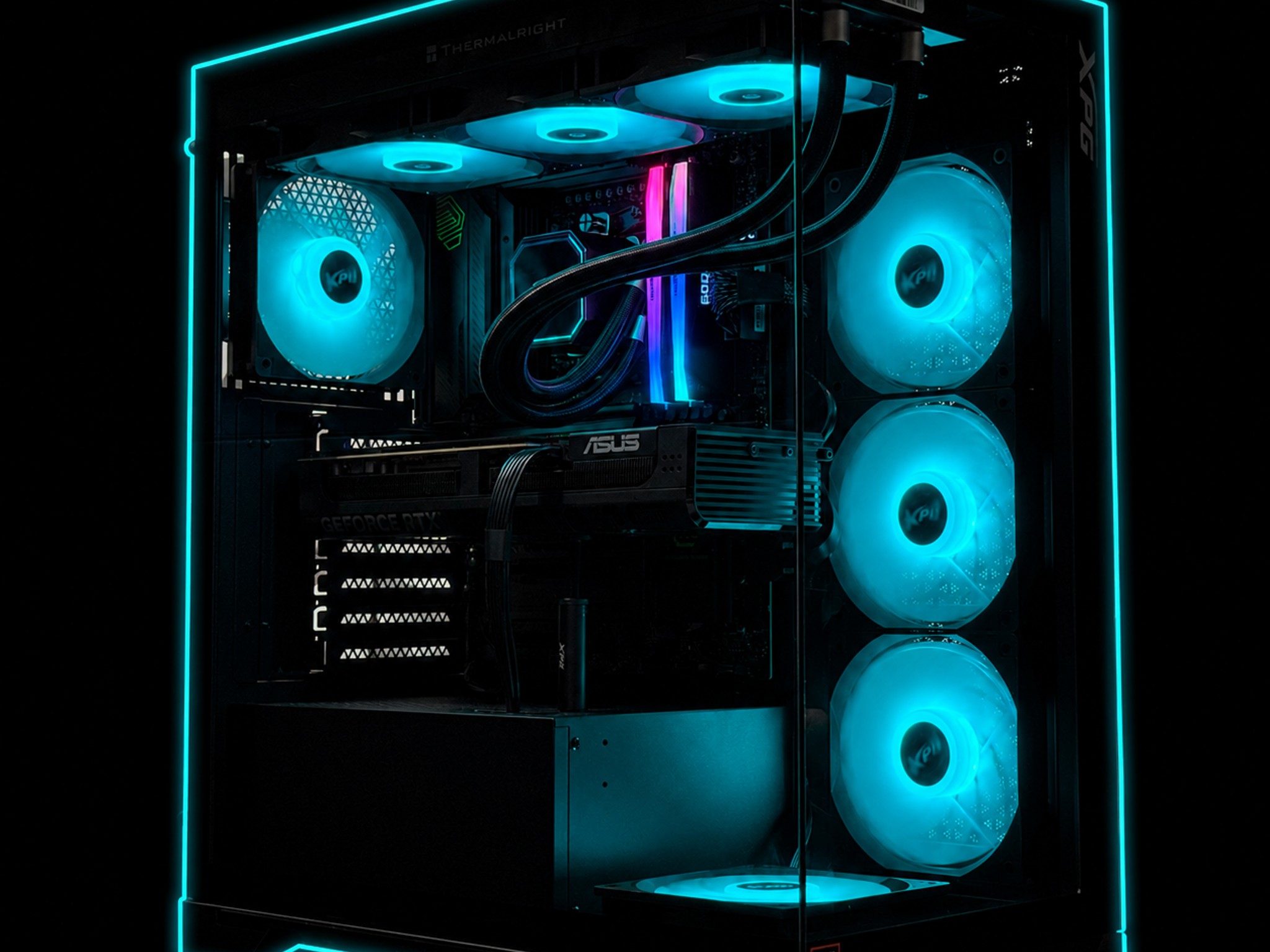 クリスタルストーンさん専用　オーダーゲーミングPC RTX 5070TI Creator Pc High End System / RTX 5070 Ti / Ryzen 7 9850X3D / 32GB
