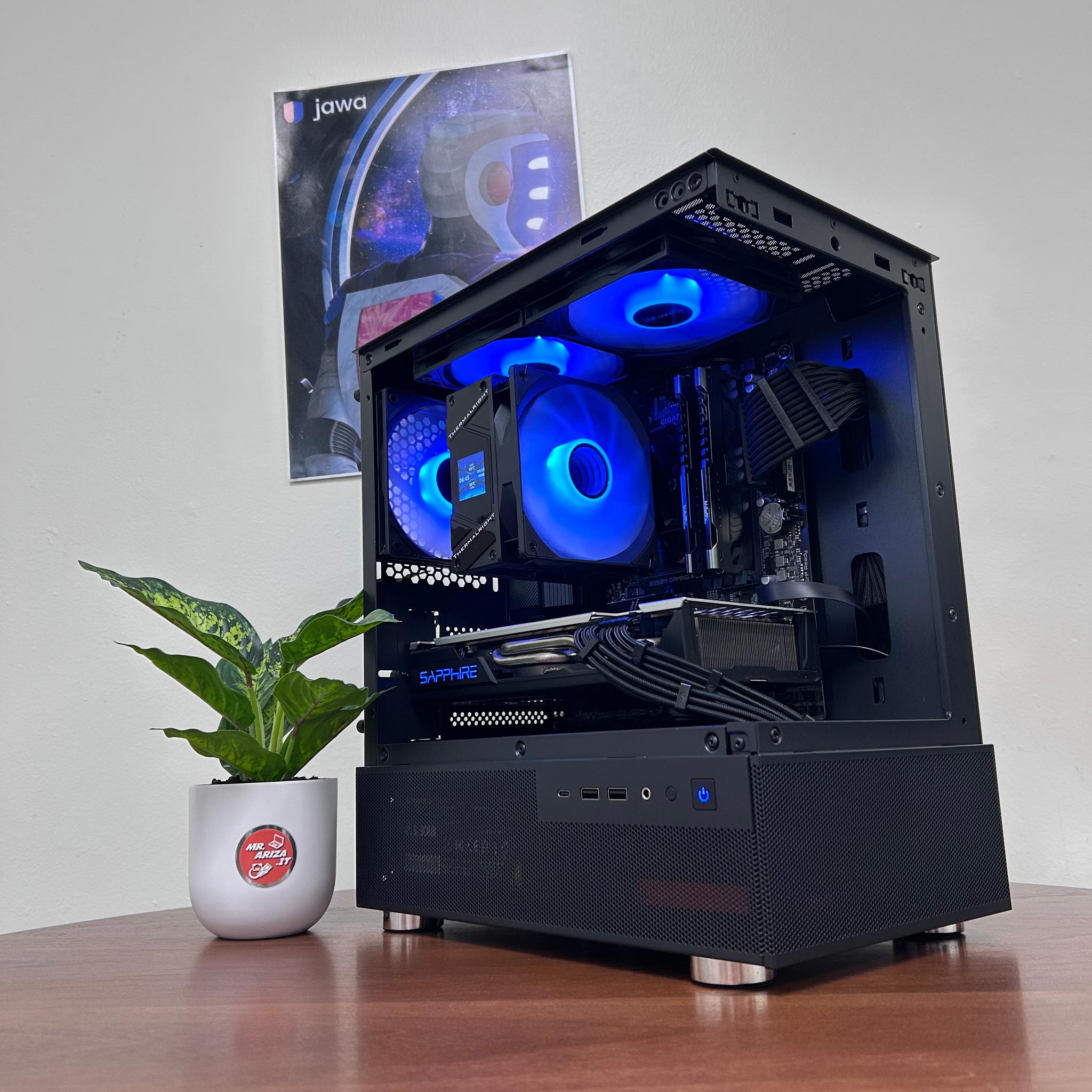 🔥1080p Starter Gaming PC | Ryzen 5 | NVMe Fast Boot | Perfect for Fortnite / Warzone / School
