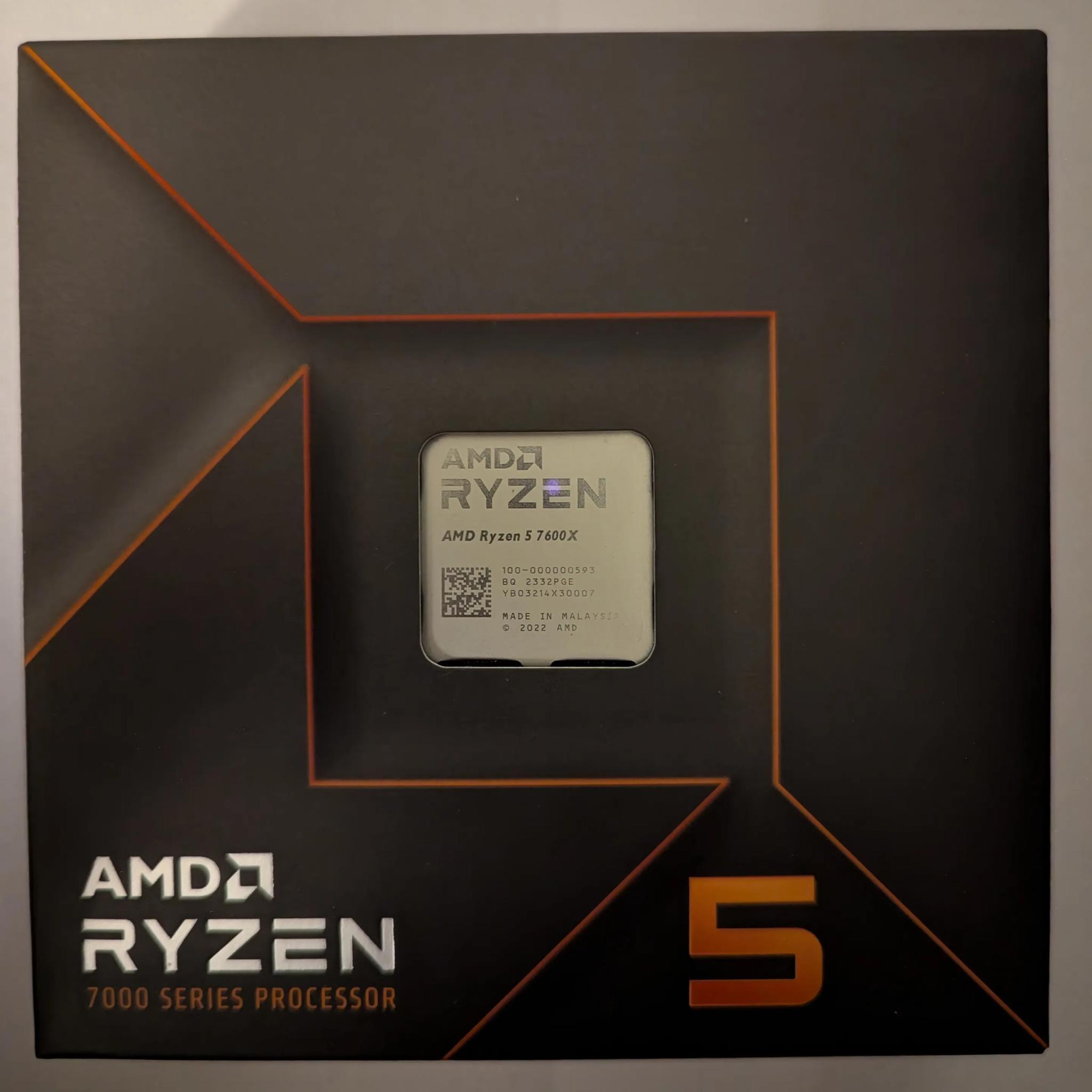 AMD Ryzen 5 7600X + MSI Pro B650-S WIFI + G.Skill Flare X5 32GB DDR5 6000MT/s Bundle All Brand New