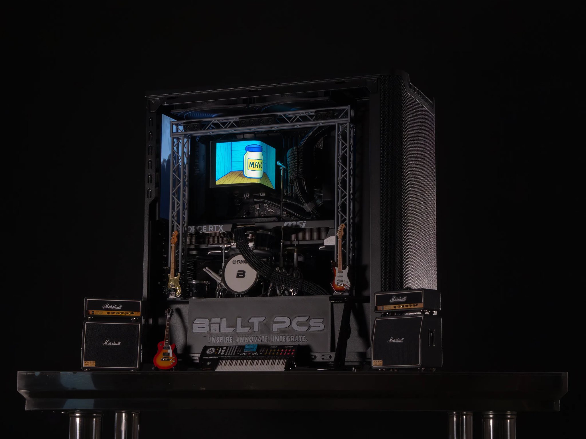 𝄞 Soundscape 𝄞 27dB I-32dB L / RTX 5080 / Intel Core i7-14700K / 2TB NVME / 64GB RAM / 360 AIO