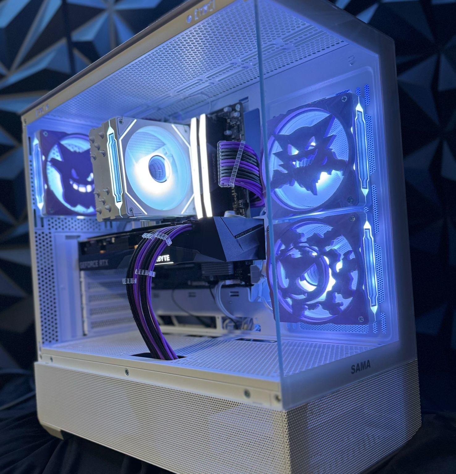 💀 Gakaiko Gengar 🟣 Ryzen 5 9600X| RTX 3070| 32 GB DDR5 6000MHZ| 2.5 TB NVMe