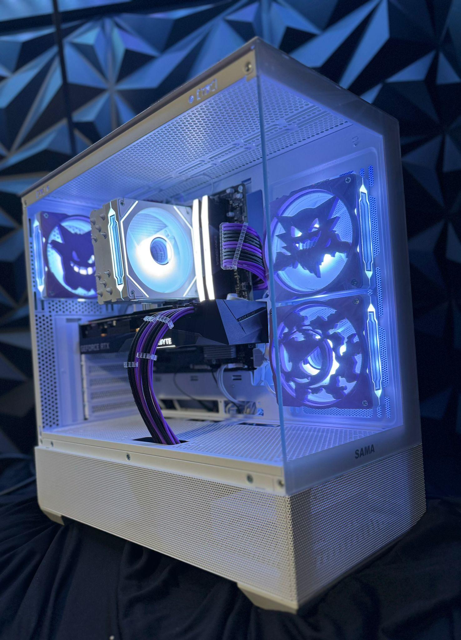💀 Gakaiko Gengar 🟣 Ryzen 5 9600X| RTX 3070| 32 GB DDR5 6000MHZ| 2.5 TB NVMe