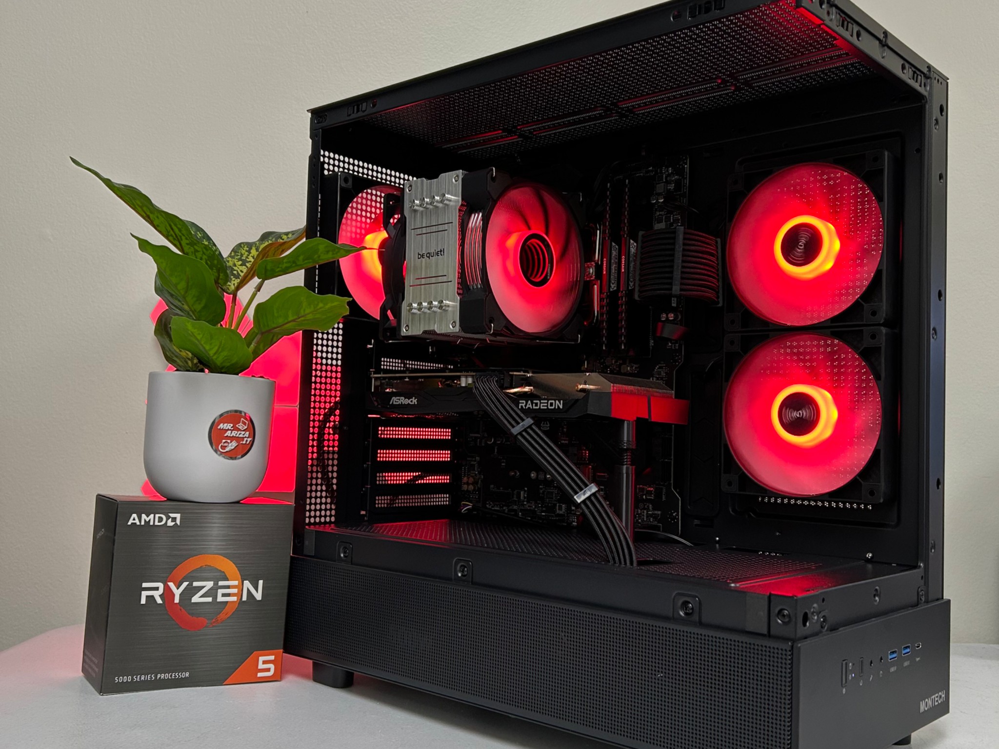🎮 "Storm Ray RX6600" – Smooth 1080p Gaming in Style! 🌩️🖥️