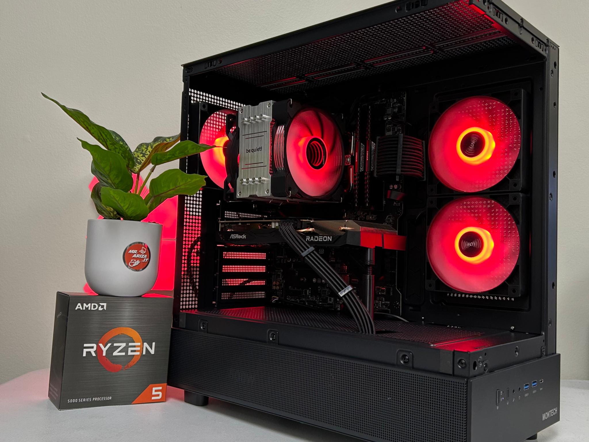 🎮 "Storm Ray RX6600" – Smooth 1080p Gaming in Style! 🌩️🖥️