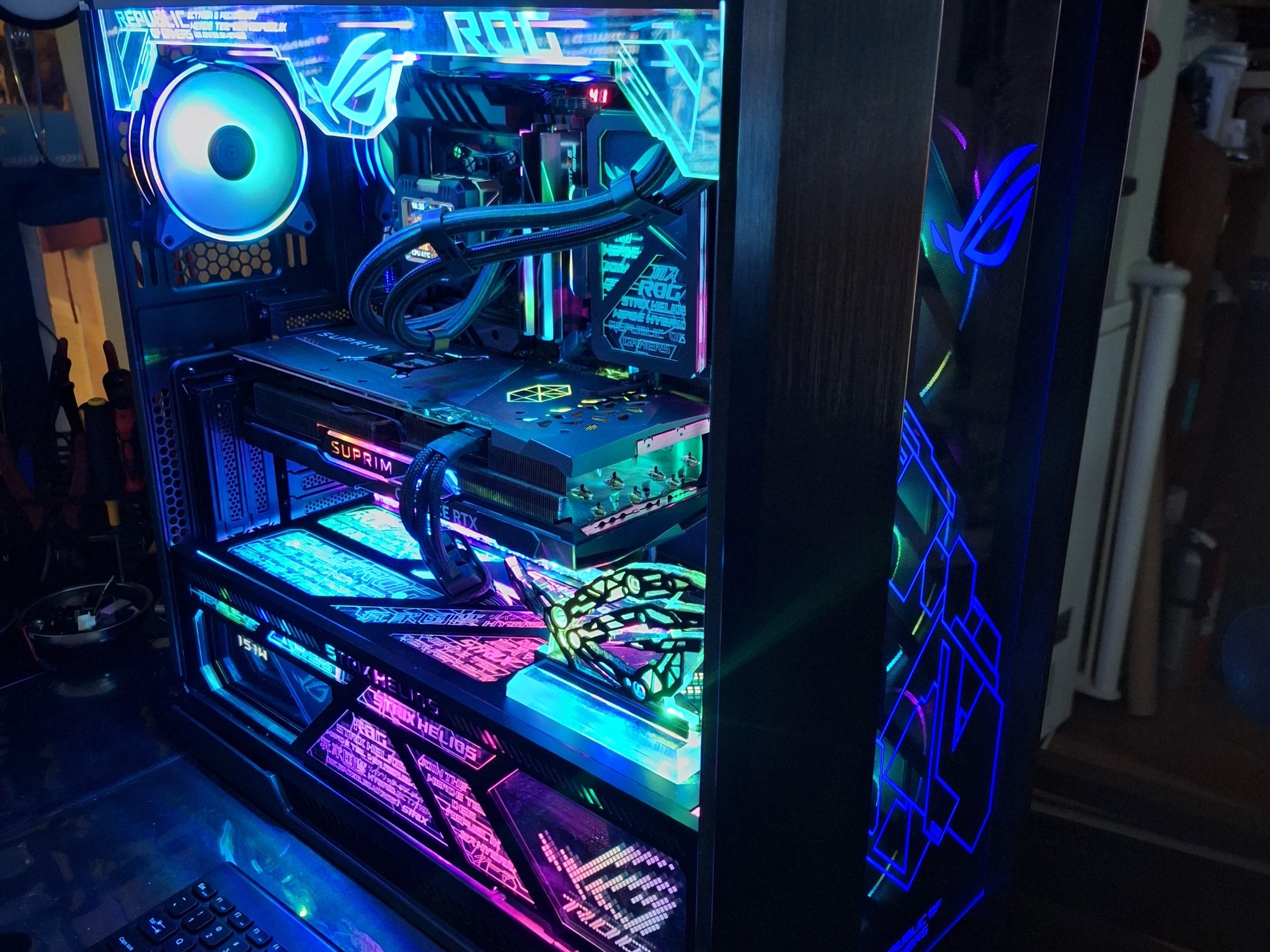 🎉👀SALE👀🎉✨ R9 7900X3D | MSI RTX 4080 Suprim | 32GB DDR5 | 3TB SSD –Elite Gaming & Creation Rig 🚀