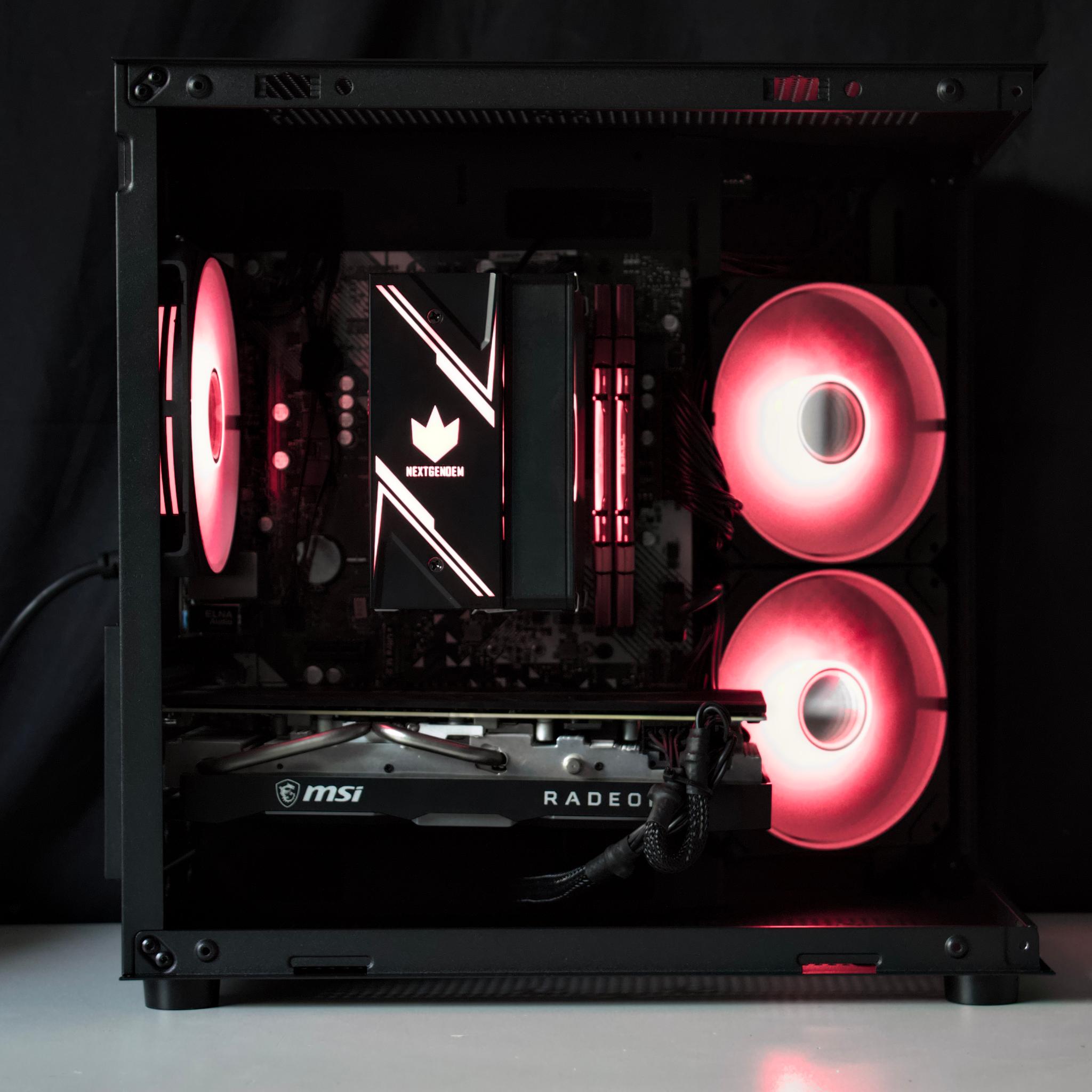 🟥⬛ Gaming PC – RX 5700XT, Ryzen 5 3600, 16GB RAM, 512GB SSD - WiFi, BlueTooth ⬛🟥