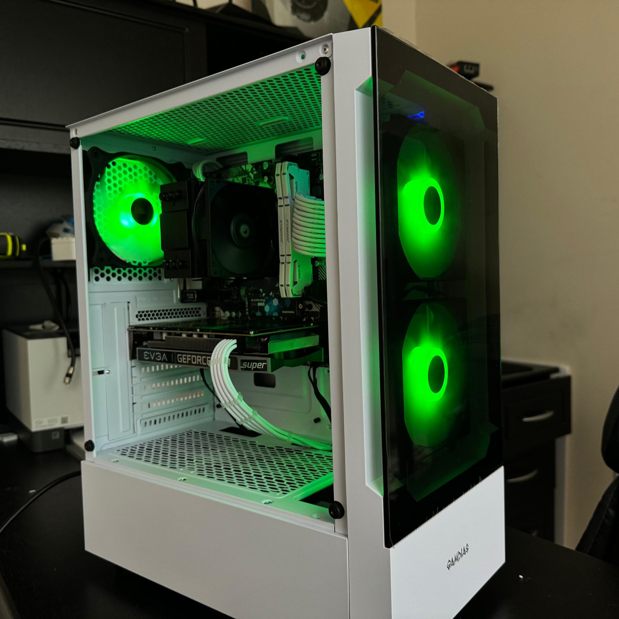 ❄️Ryzen 7 2700x Gtx 1660 Super Gaming Computer❄️
