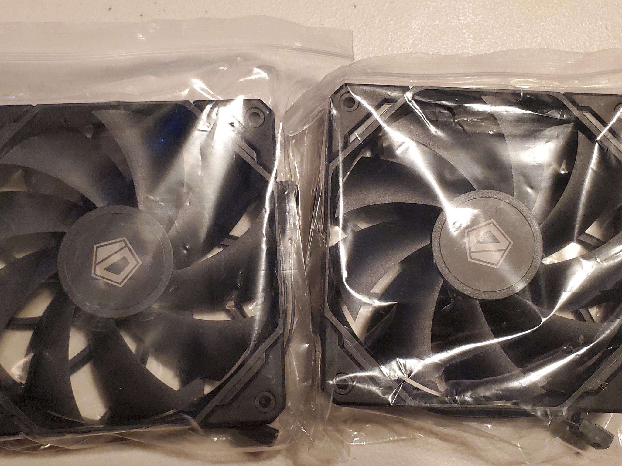 ID-COOLING TF-12025-PRO 120mm 4pin PWM Fans (2-Pack)