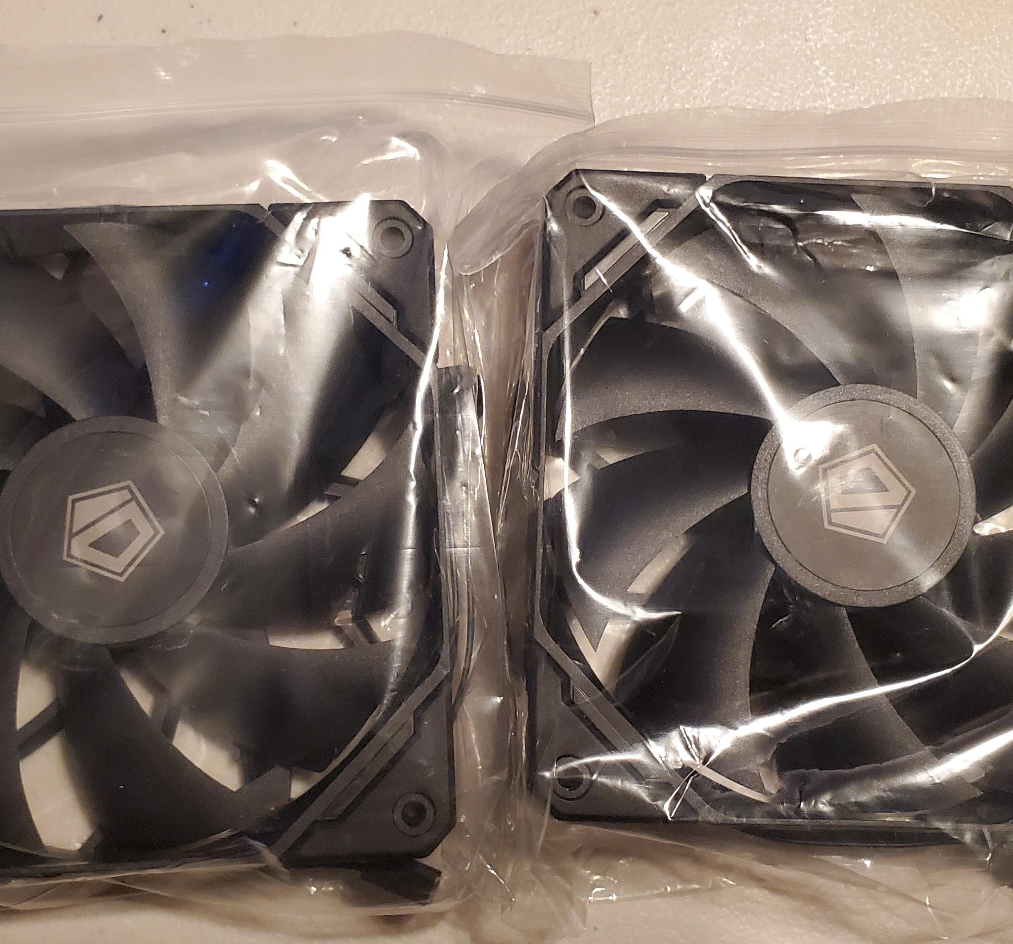 ID-COOLING TF-12025-PRO 120mm 4pin PWM Fans (2-Pack)