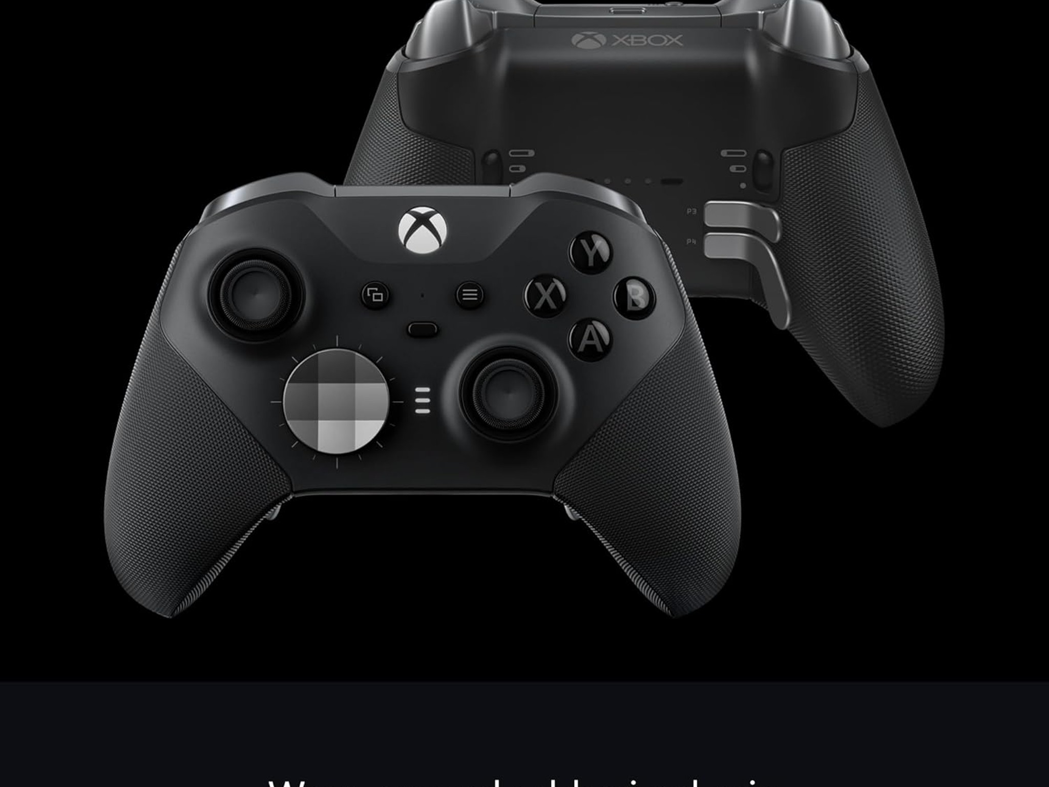 Xbox Wireless Gaming Controller Elite Series 2 Black Console, PC, and Cloud Devices