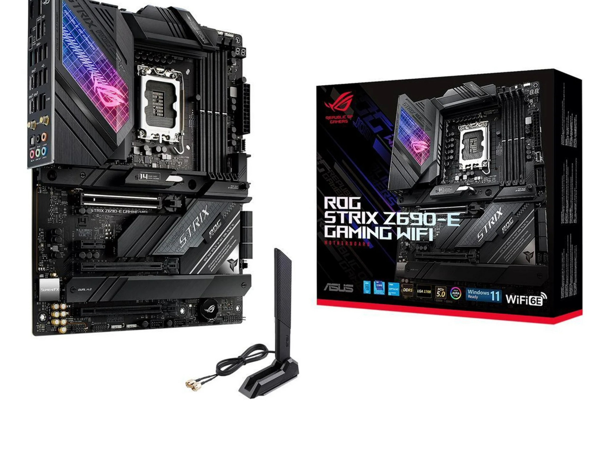 INTEL I9 12900K/ASUS Z690 E GAMING WIFI BUNDLE