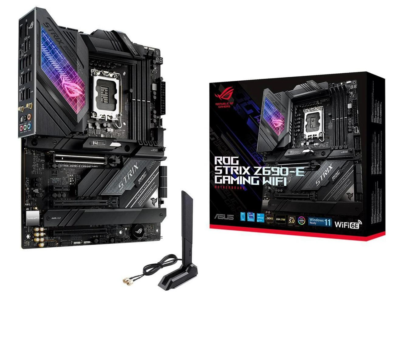 INTEL I9 12900K/ASUS Z690 E GAMING WIFI BUNDLE