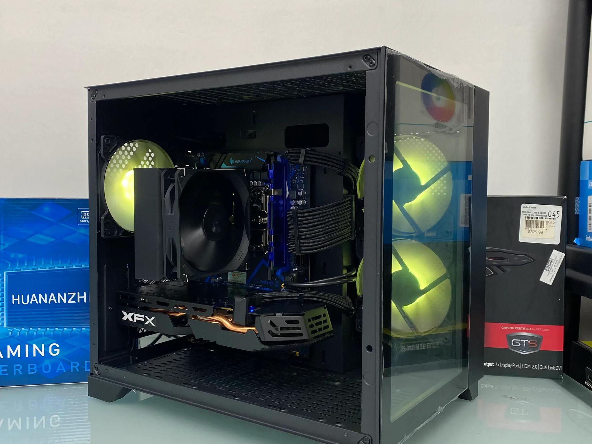 Xeon E5-2670 v3 12C/24T / XFX RX 580 8GB / 32GB DDR4/ 512 GB