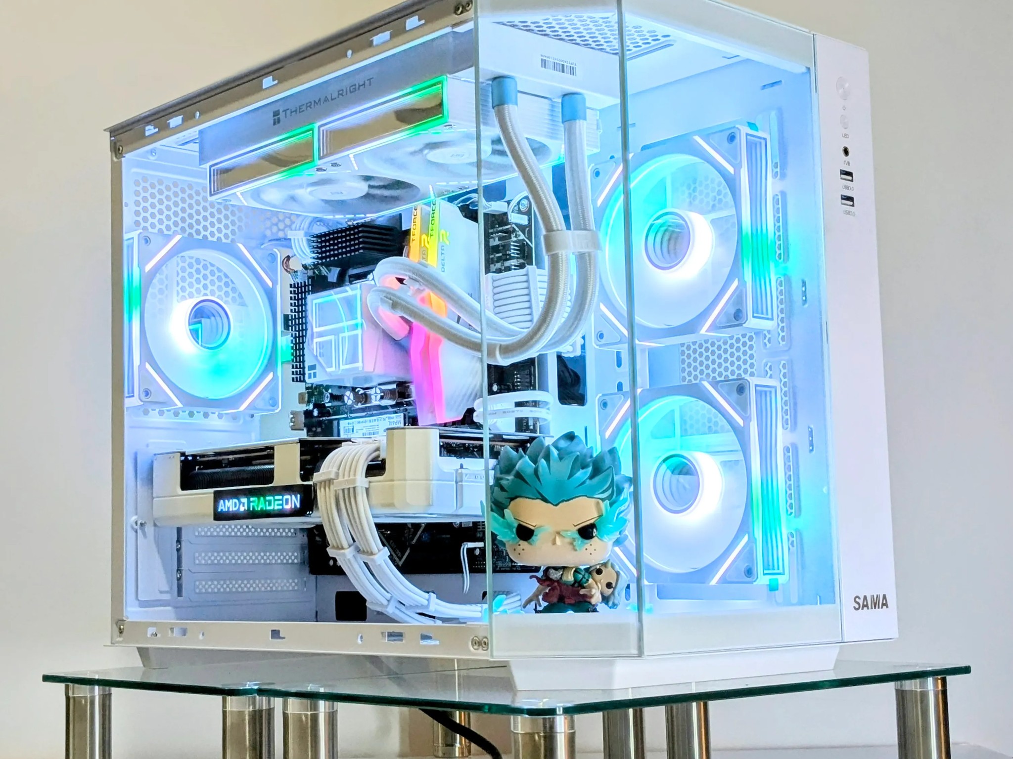 🧊⚡️Infinite Deku 2.0🤍RX 7900GRE🤍I5-12600K🤍Z690(OC*)🤍32GB TFORCE RAM🤍1TB NVMe SSD🤍Windows 11 Pro