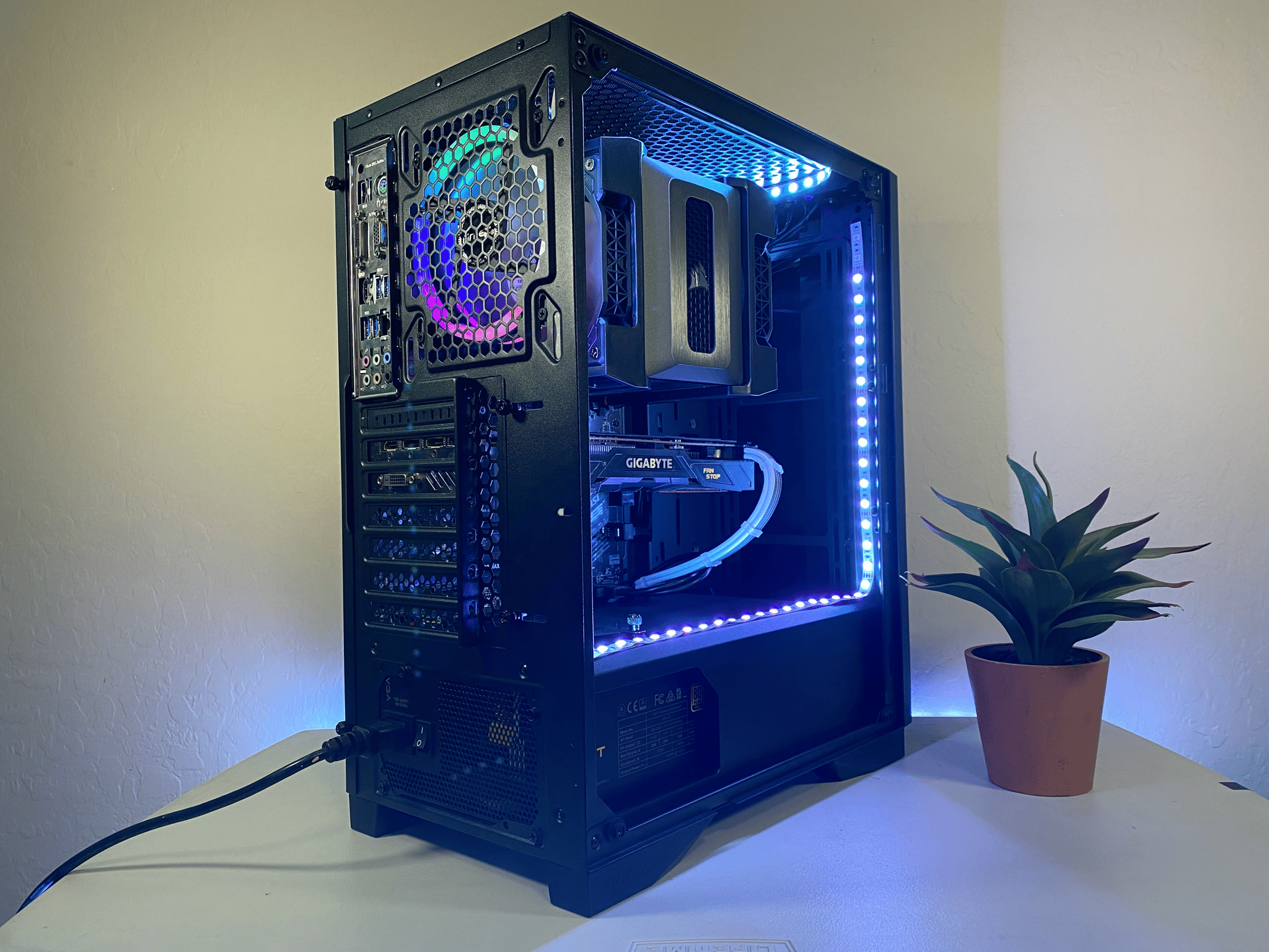 Custom Built Ryzen 7 Nvidia 1070 RGB Gaming PC Computer