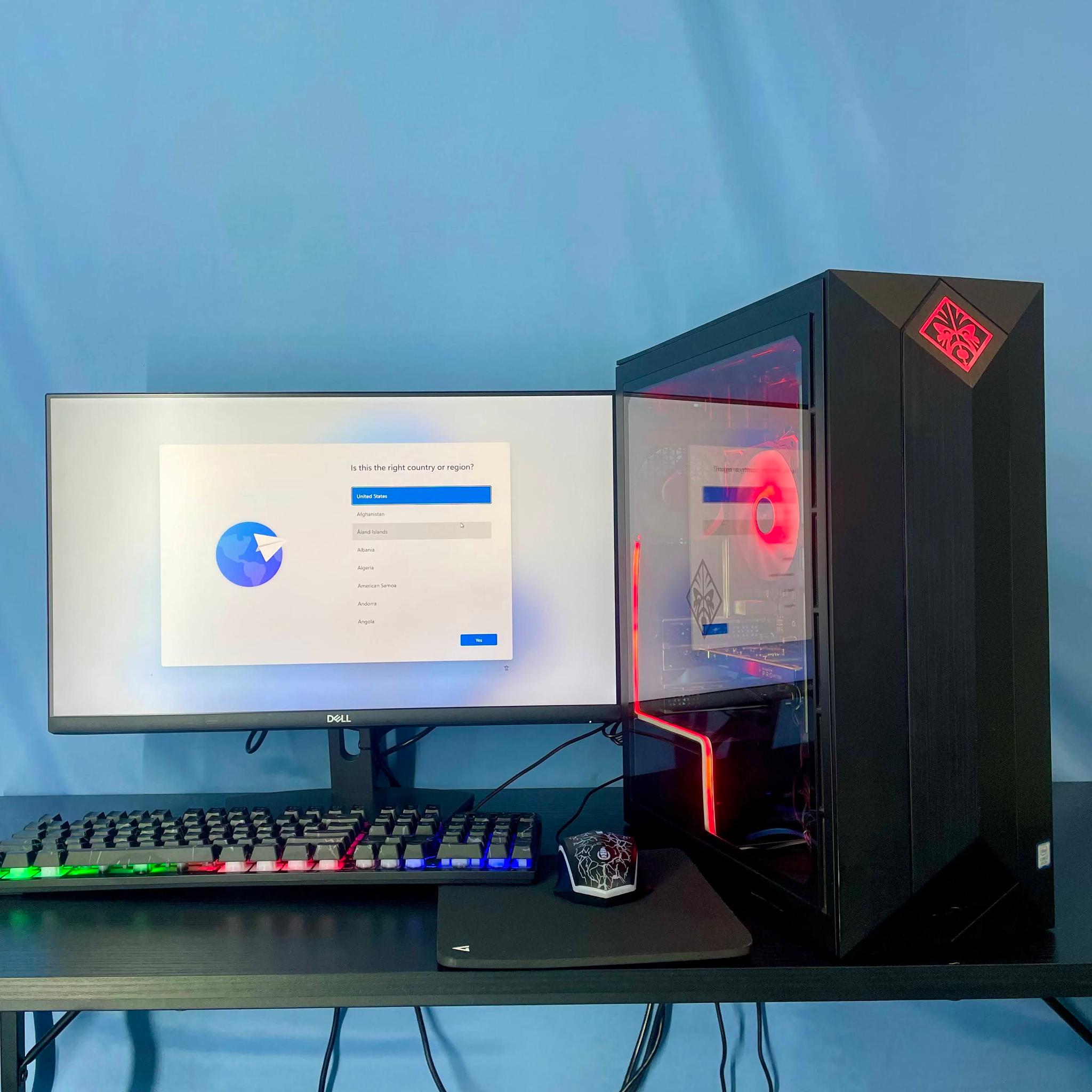 Intel i7 Gaming PC | 16GB / 512GB SSD, Win 11 Pro + Wi-Fi