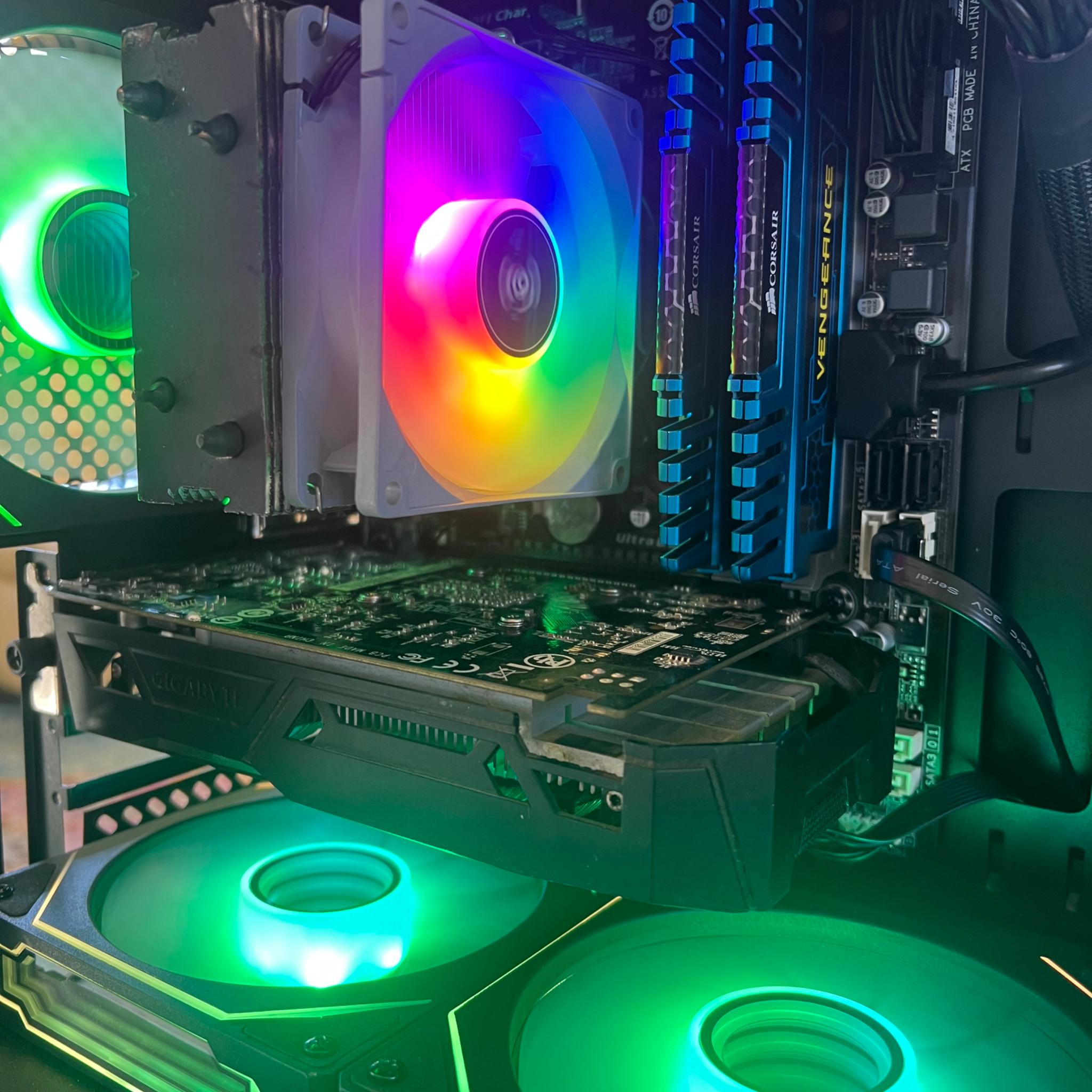 RGB Gaming PC- Gtx 1050- i3- 512GB SSD