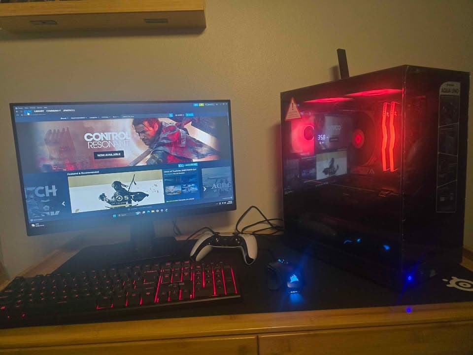Custom Gaming PC Build AM4 "Blackout" 2080 Super