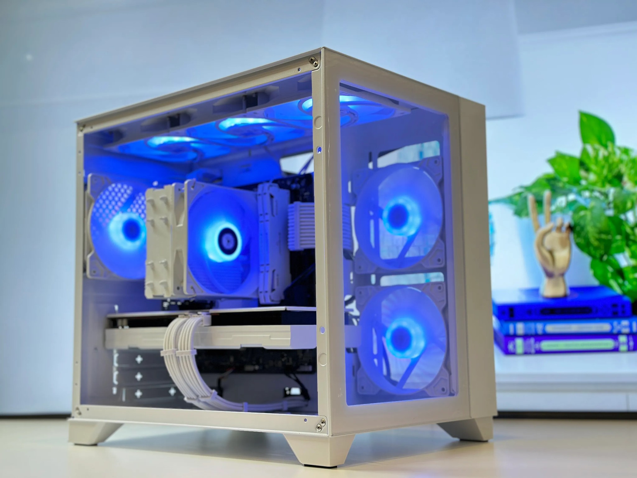 🤍🏔️Alaska🏔️❄️Gaming PC❄️AMD RX VEGA 56 8GB❄️Intel 12100F❄️16GB DDR4❄️1TB NVME SSD