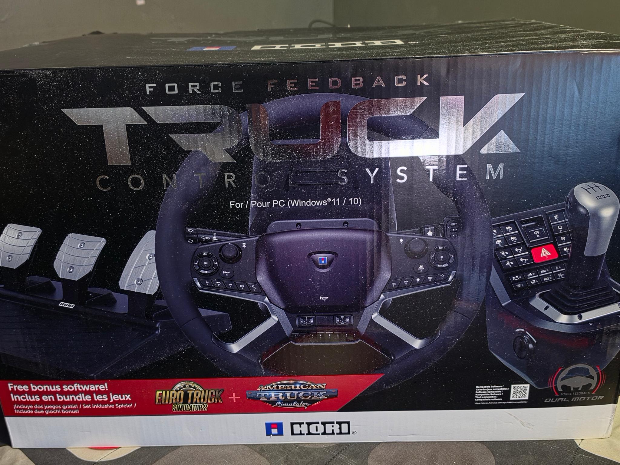 HORI Truck Control System with Force Feedback for Windows 11/10