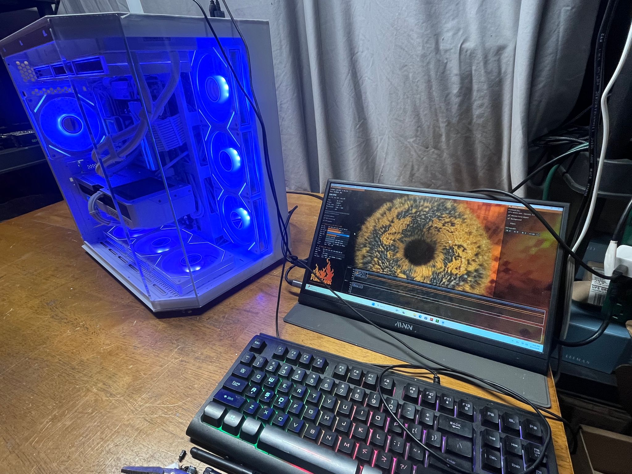 RTX 4070 TI SUPER | Ryzen 7 9800X3D | 32GB RAM | 6TB STORAGE | White Gaming PC
