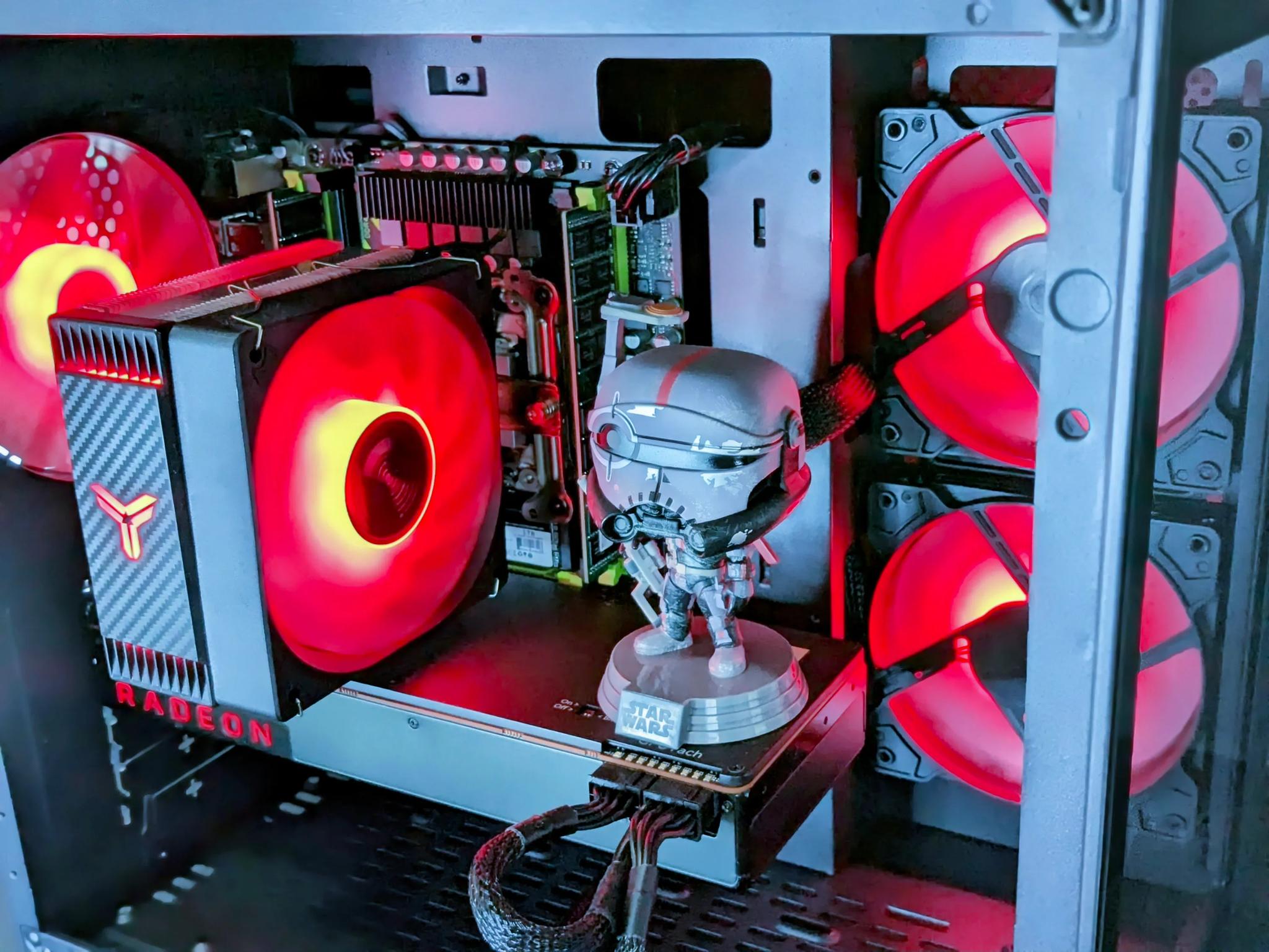 Budget 1080p BeAsT⚫️RX Vega 56 ⚫️16GB DDR4⚫️Intel(12-Cores/24-Threads)⚫500GB Samsung SSD⚫️700w PSU