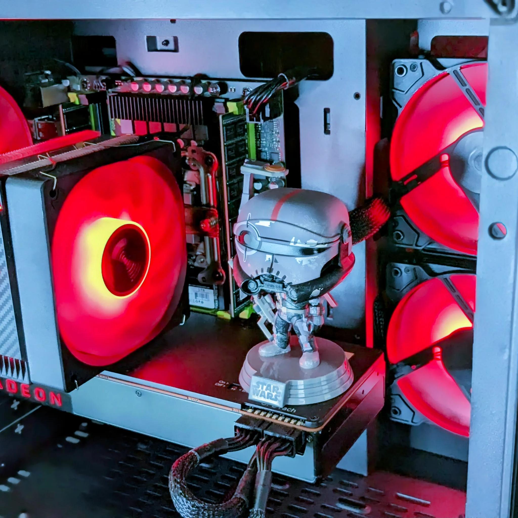 Budget 1080p BeAsT⚫️RX Vega 56 ⚫️16GB DDR4⚫️Intel(12-Cores/24-Threads)⚫500GB Samsung SSD⚫️700w PSU