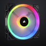 Corsair LL120 RGB Black 120mm Fan 5-Pack Bundle w/ Lighting Node PRO & Hub